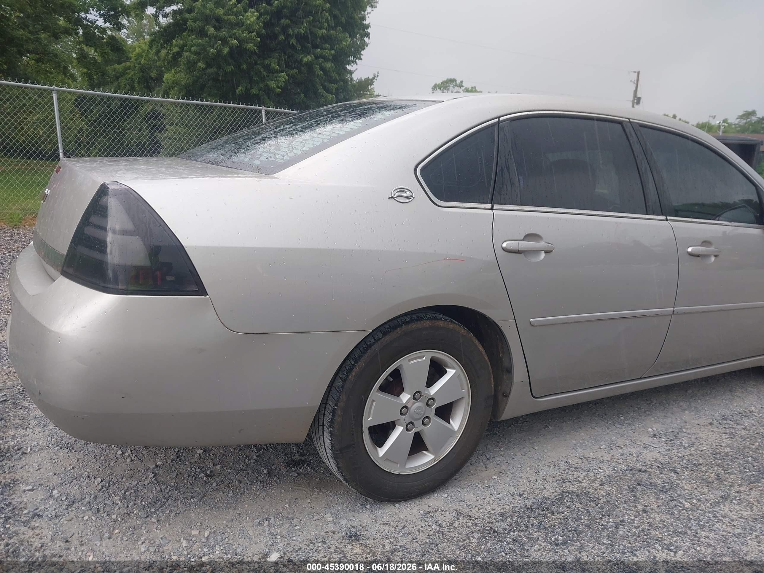 2008 Chevrolet Impala Lt Silver vin: 2G1WT55N189122234