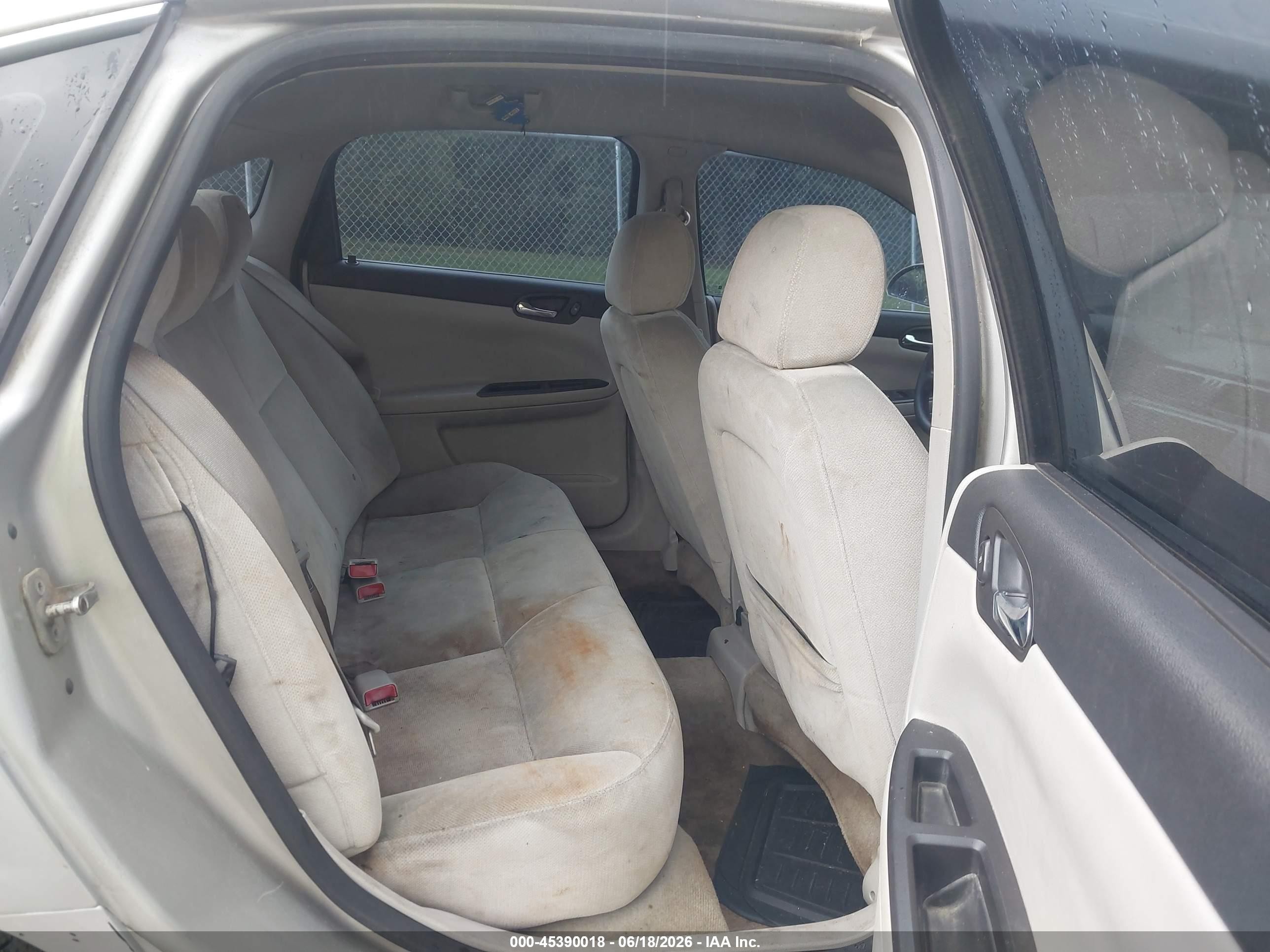 2008 Chevrolet Impala Lt Silver vin: 2G1WT55N189122234