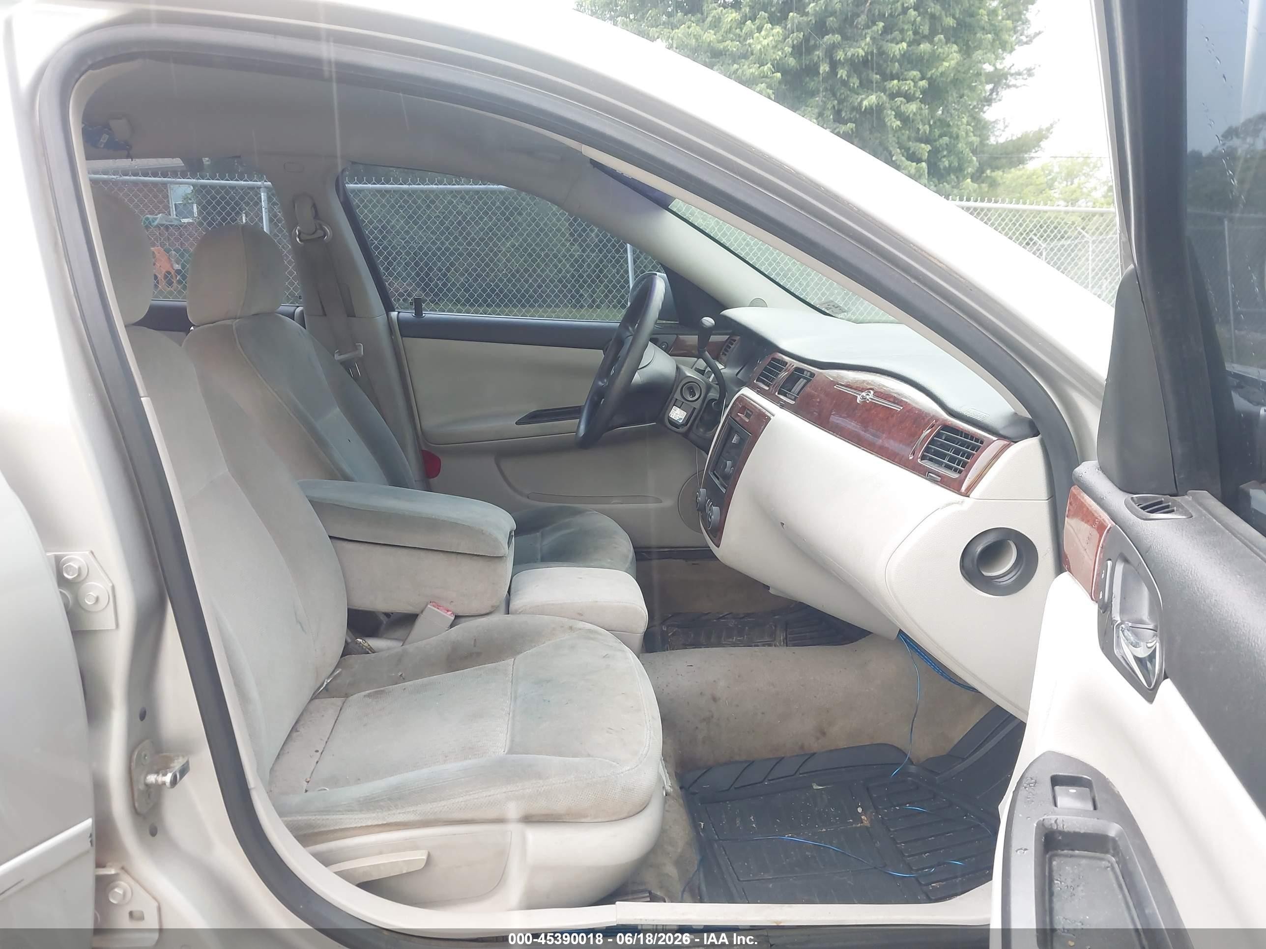 2008 Chevrolet Impala Lt Silver vin: 2G1WT55N189122234