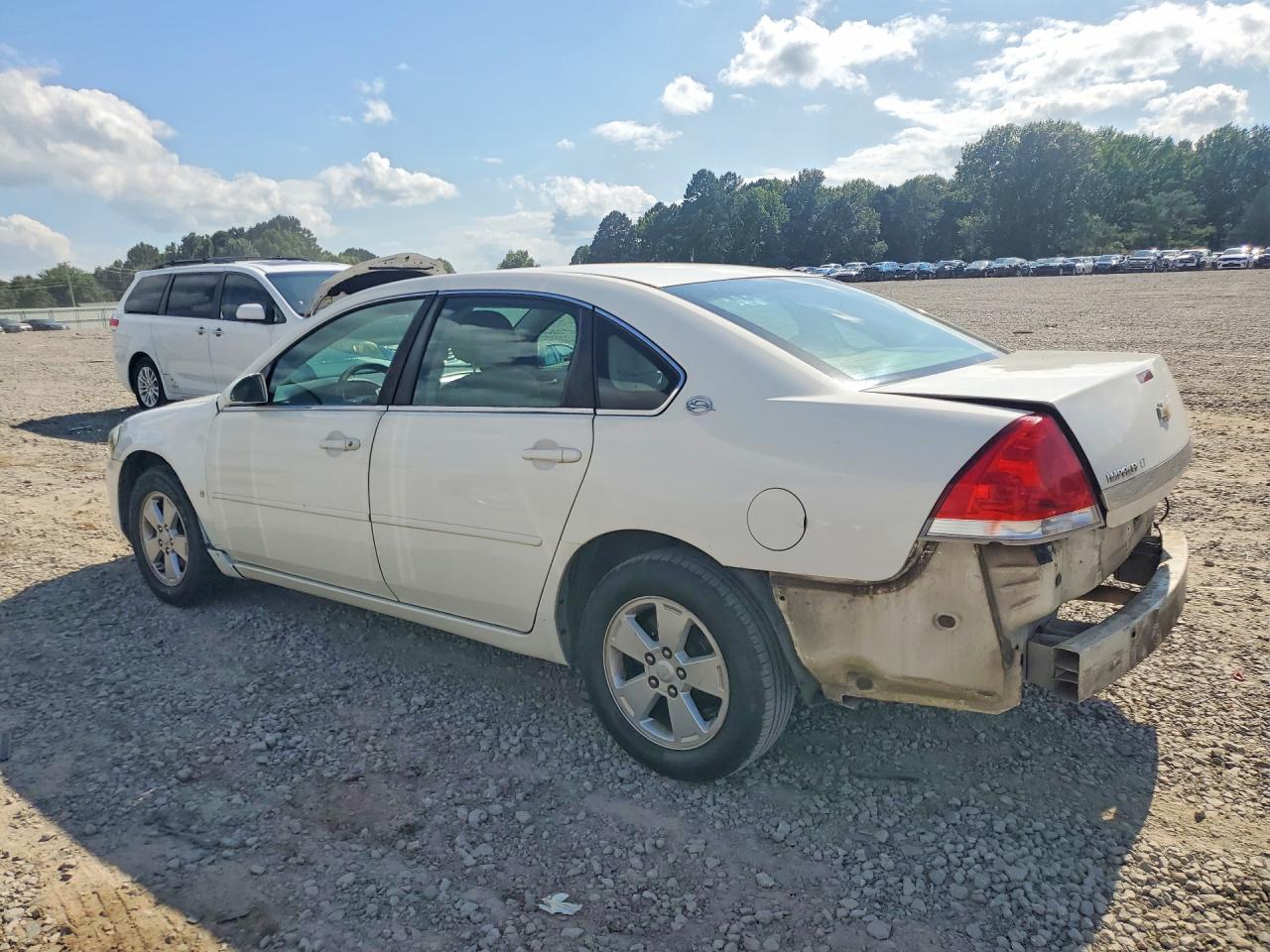 2008 Chevrolet Impala Lt White vin: 2G1WT55N189219644