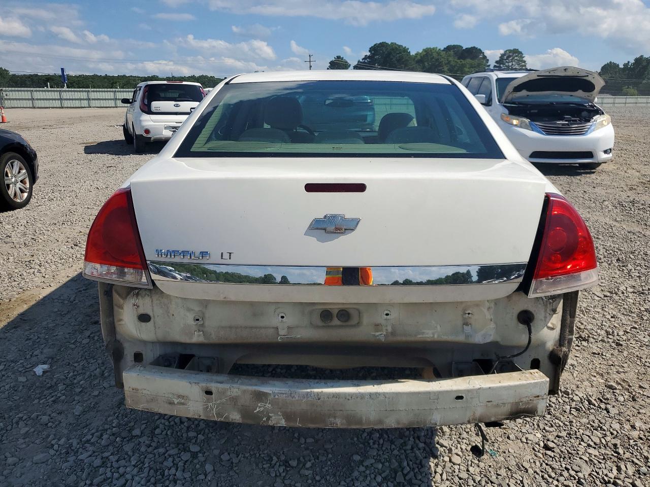 2008 Chevrolet Impala Lt White vin: 2G1WT55N189219644