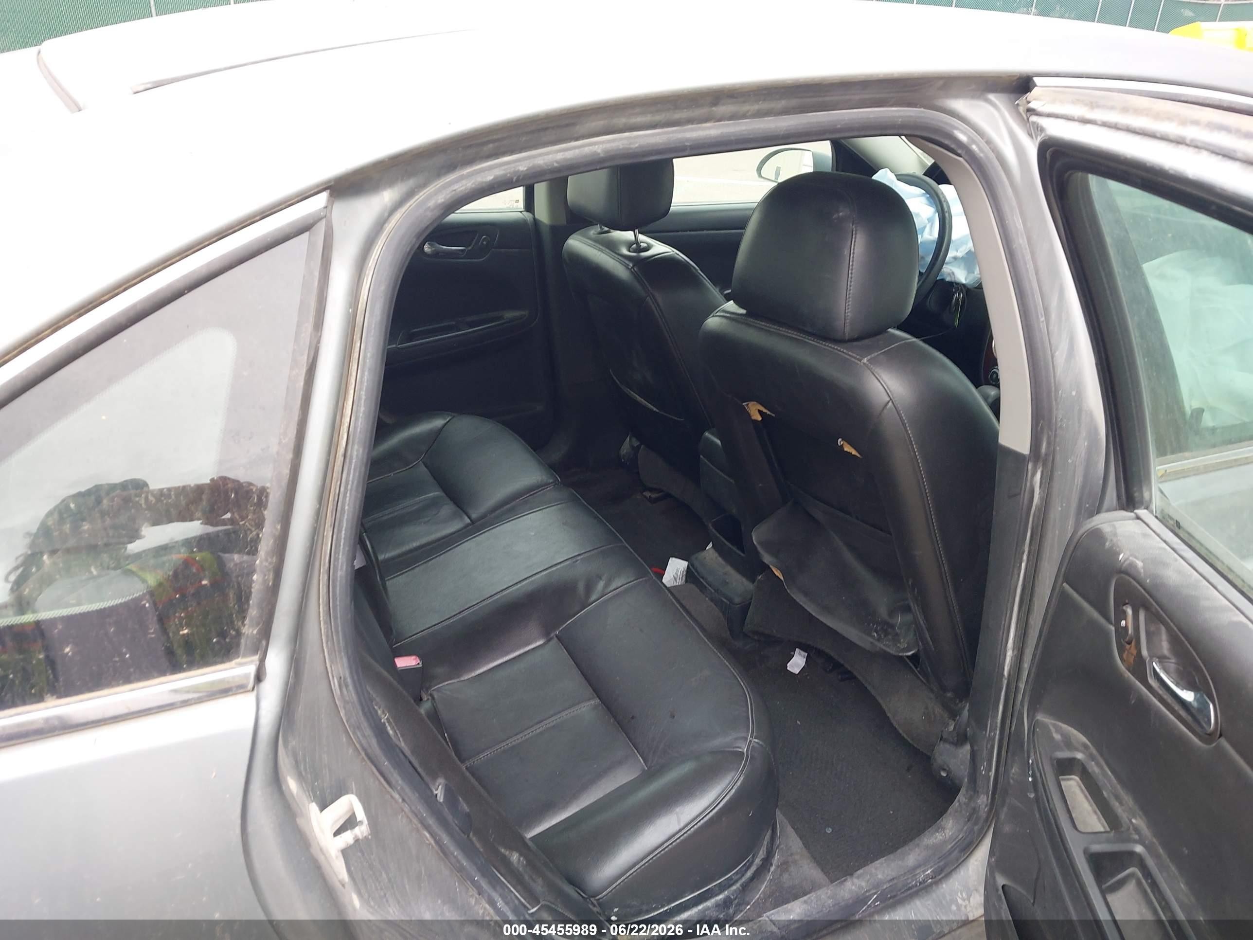2008 Chevrolet Impala Lt Gray vin: 2G1WT55N289174634
