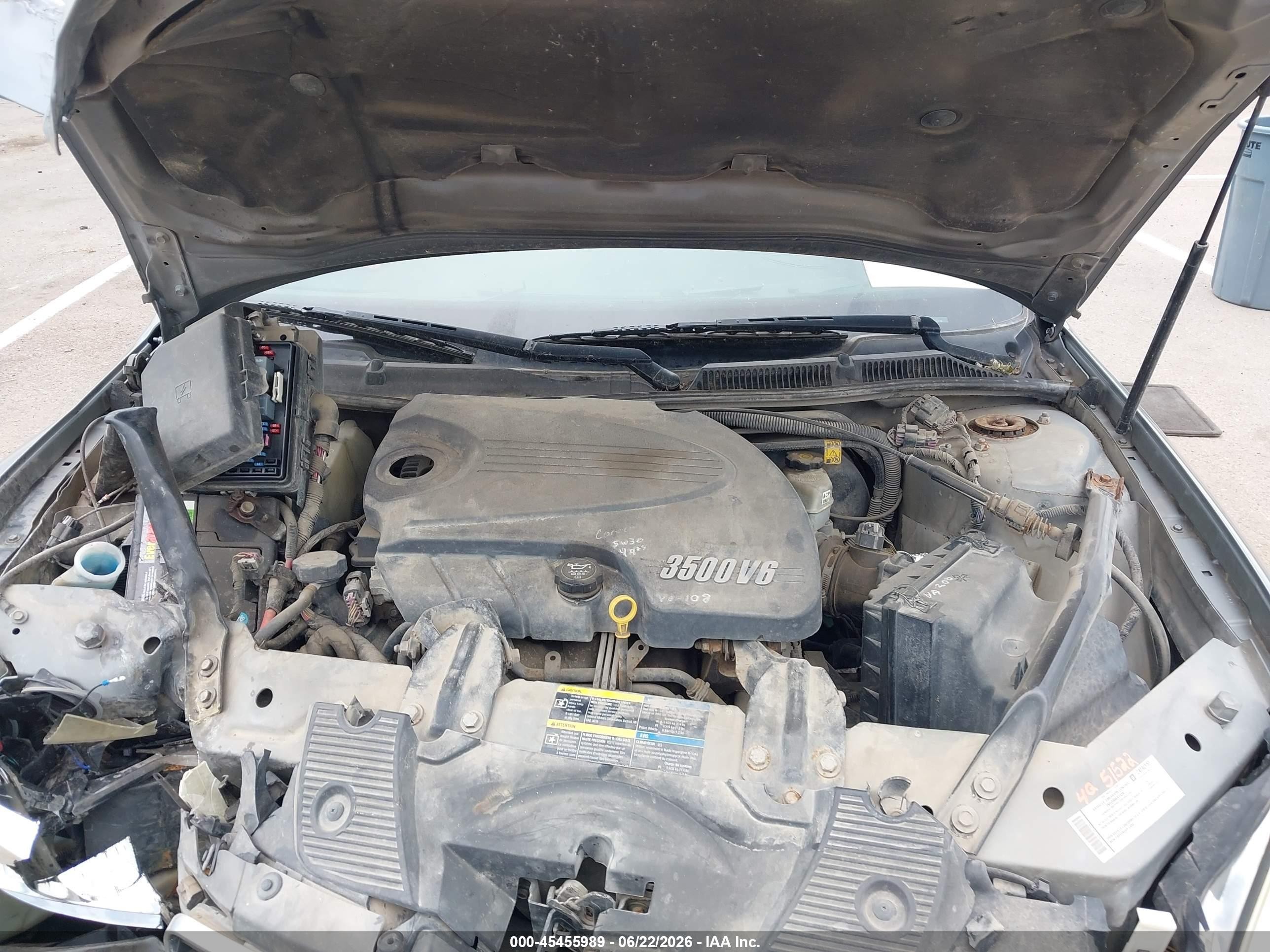 2008 Chevrolet Impala Lt Gray vin: 2G1WT55N289174634