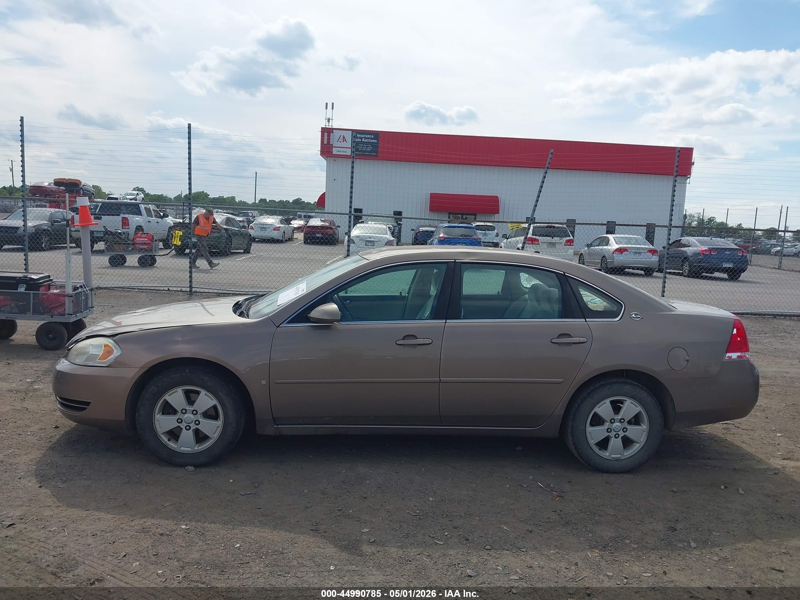 2007 Chevrolet Impala Lt Brown vin: 2G1WT55N379335118