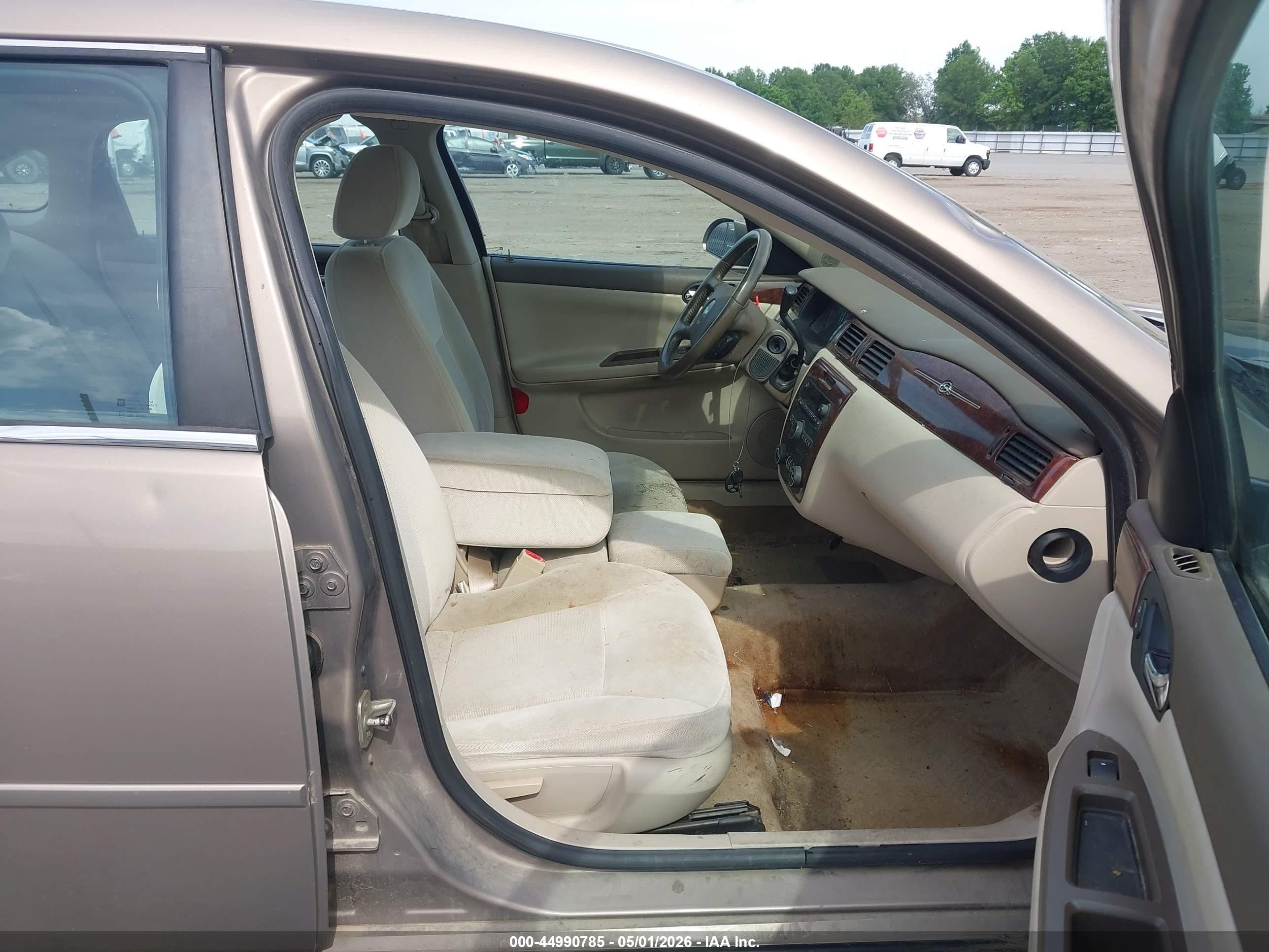 2007 Chevrolet Impala Lt Brown vin: 2G1WT55N379335118