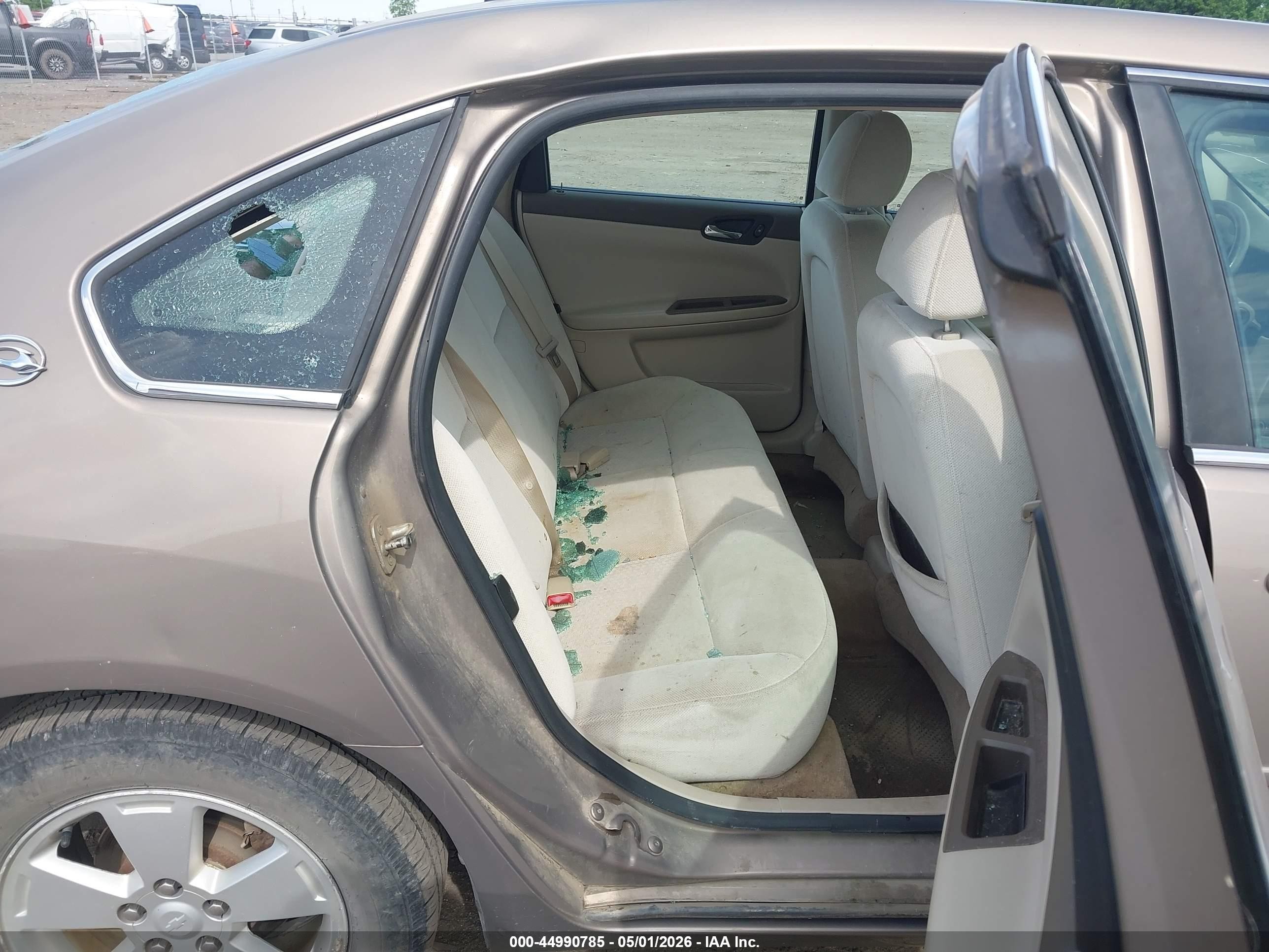 2007 Chevrolet Impala Lt Brown vin: 2G1WT55N379335118