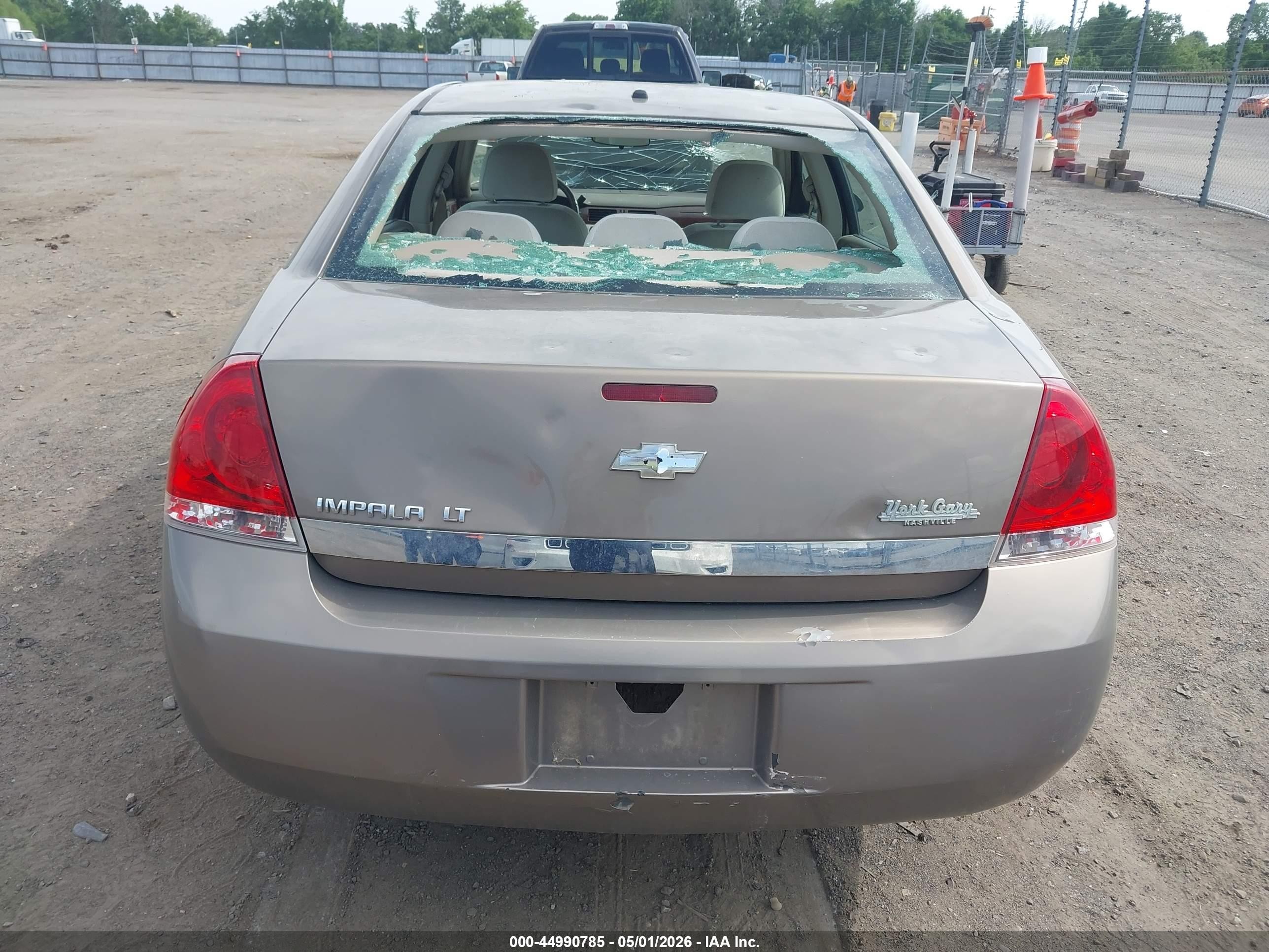 2007 Chevrolet Impala Lt Brown vin: 2G1WT55N379335118