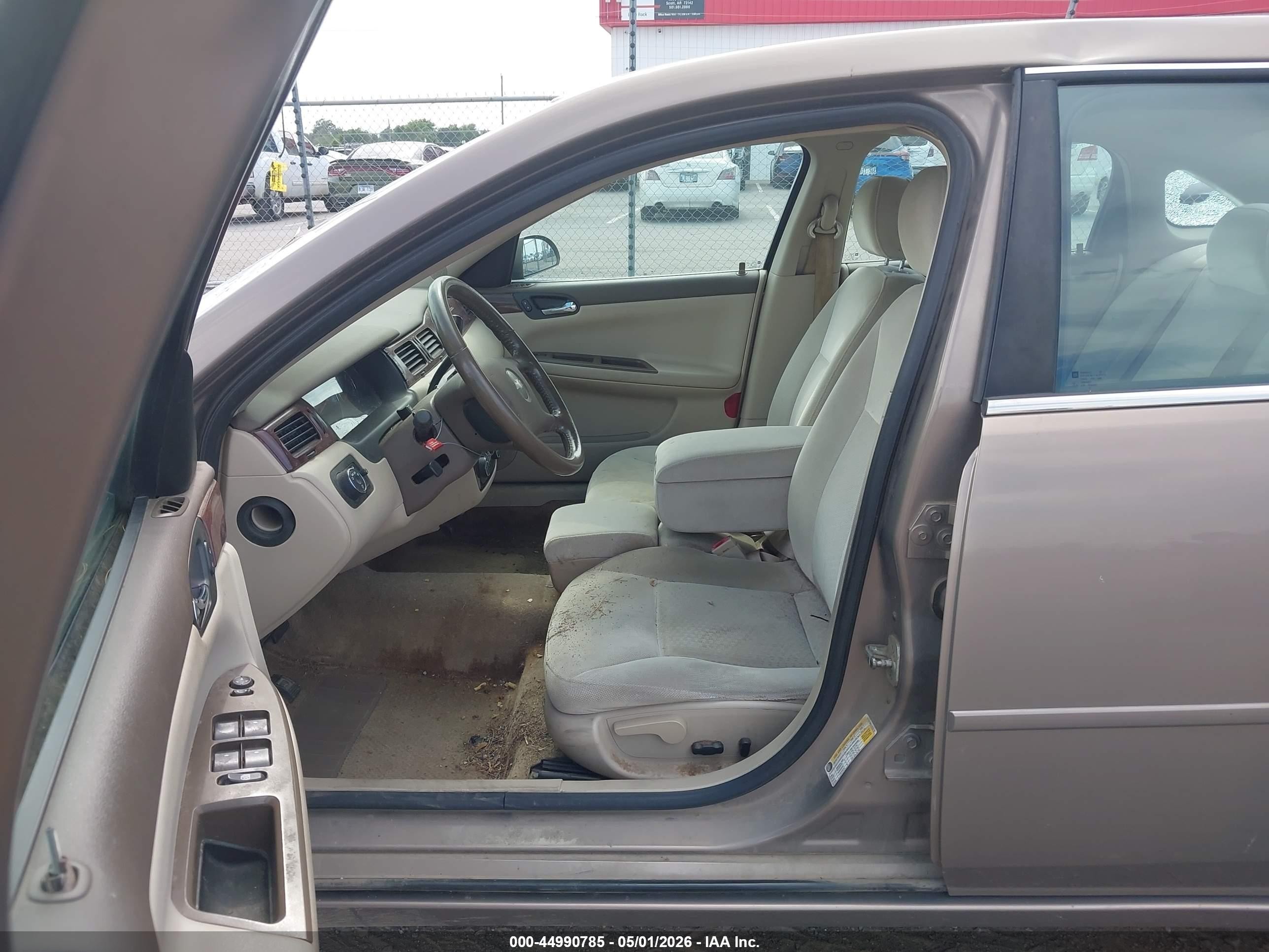 2007 Chevrolet Impala Lt Brown vin: 2G1WT55N379335118