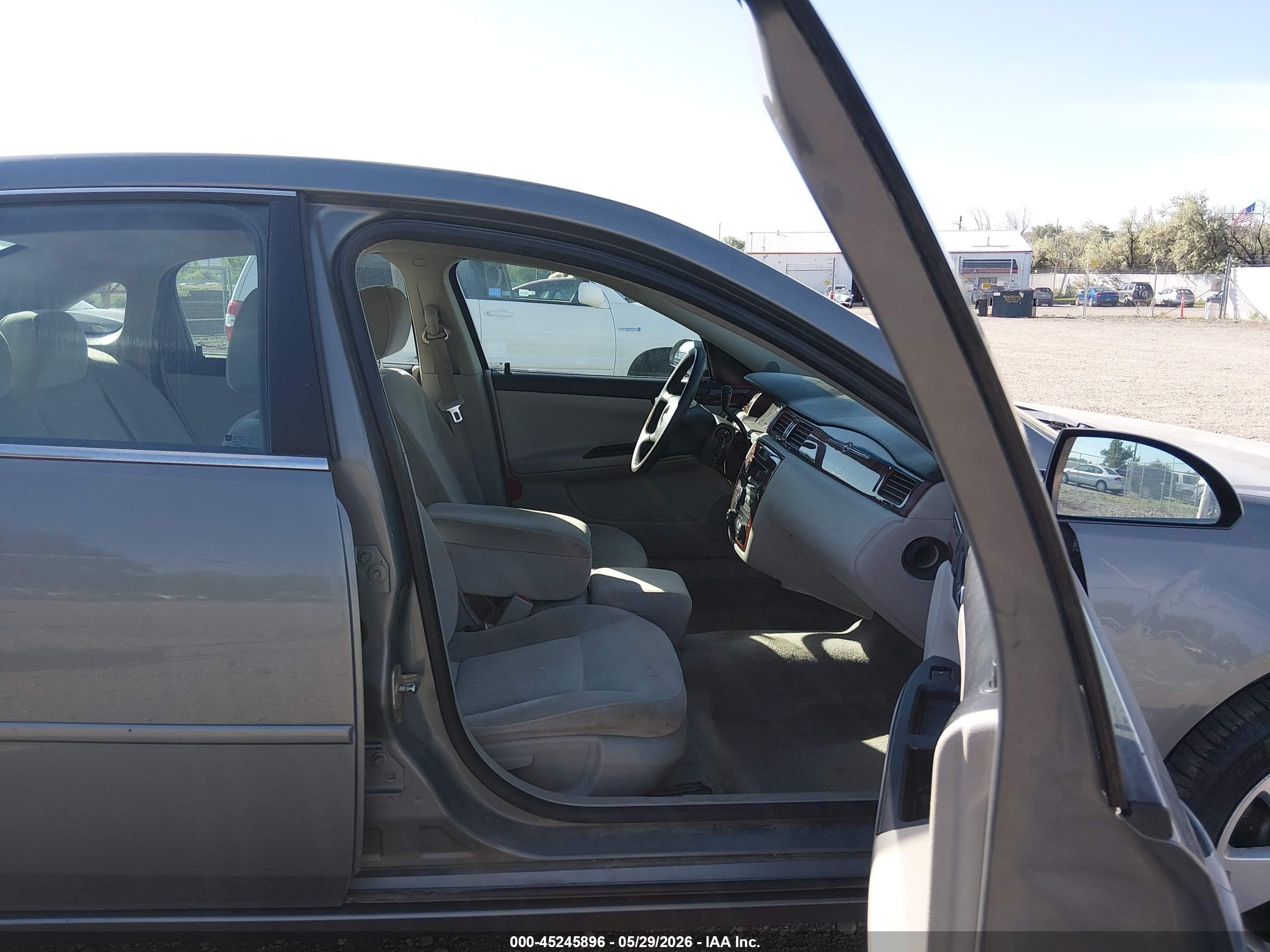2008 Chevrolet Impala Lt Серый vin: 2G1WT55N389116046