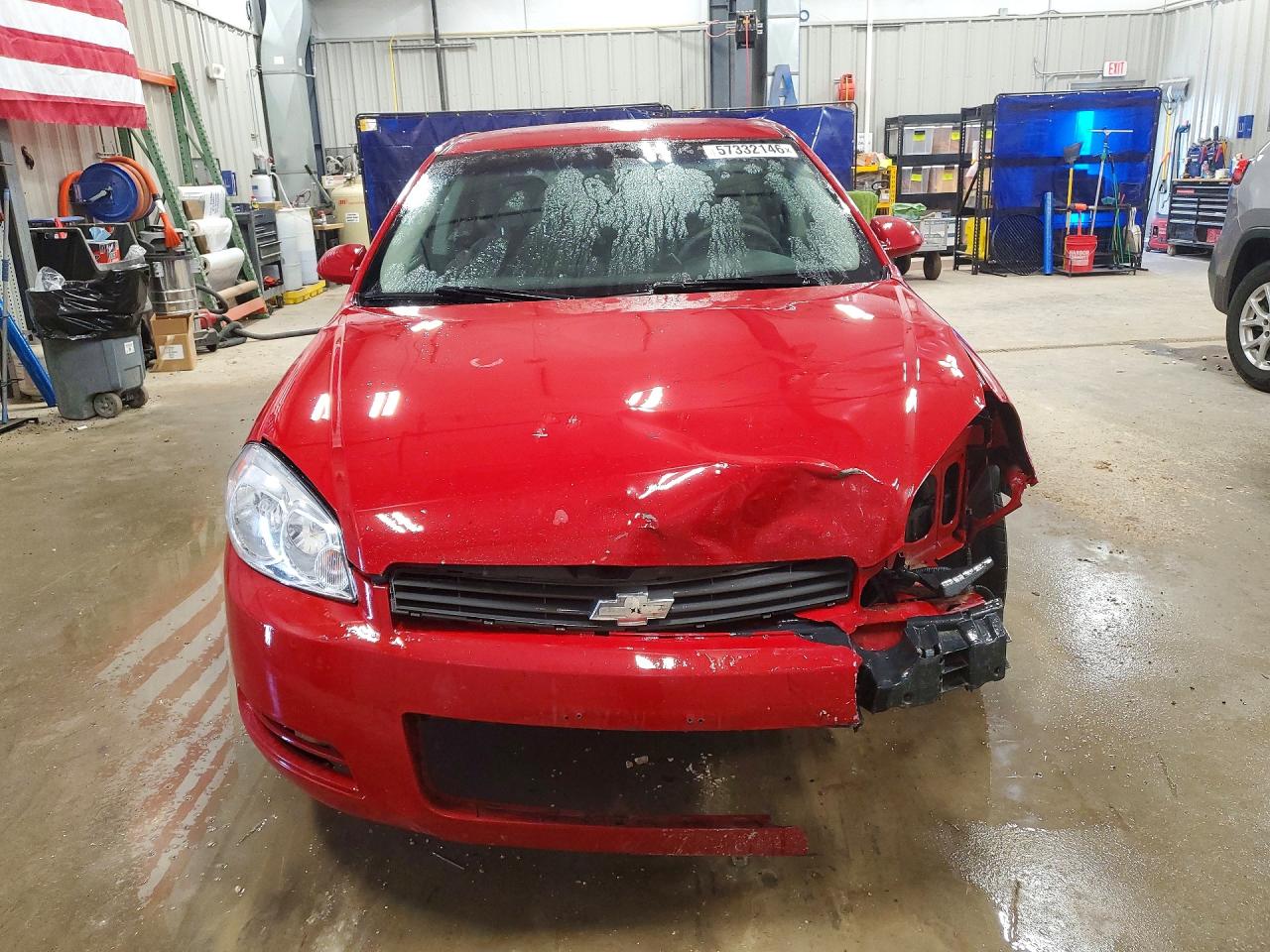 2008 Chevrolet Impala Lt Red vin: 2G1WT55N481301124