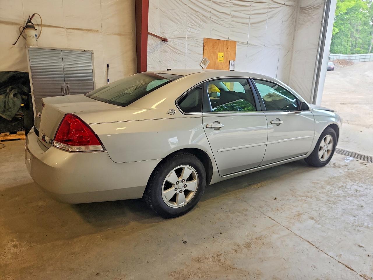 2007 Chevrolet Impala Silver vin: 2G1WT55N579386202