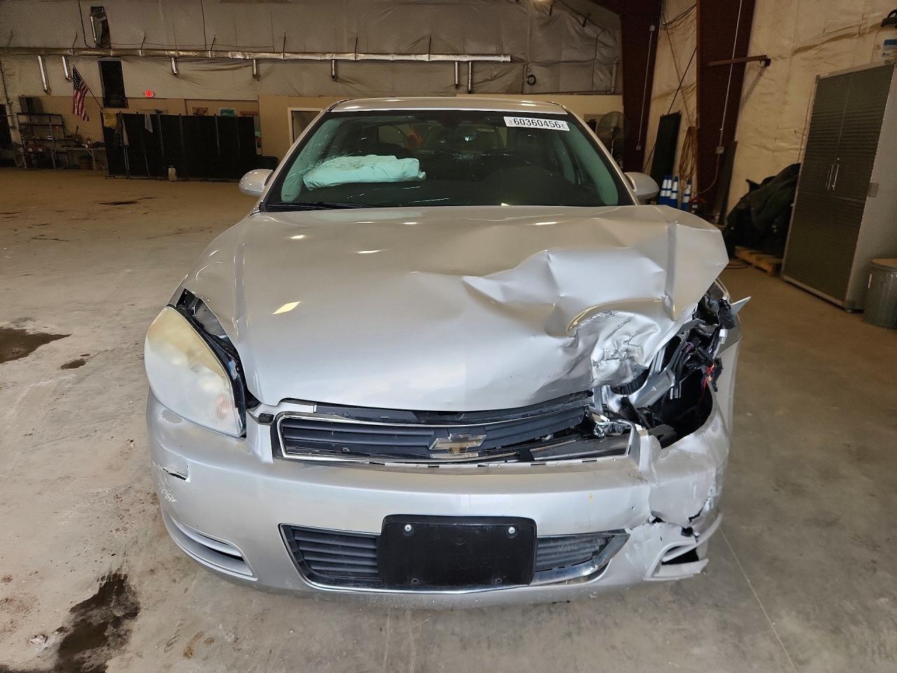 2007 Chevrolet Impala Silver vin: 2G1WT55N579386202