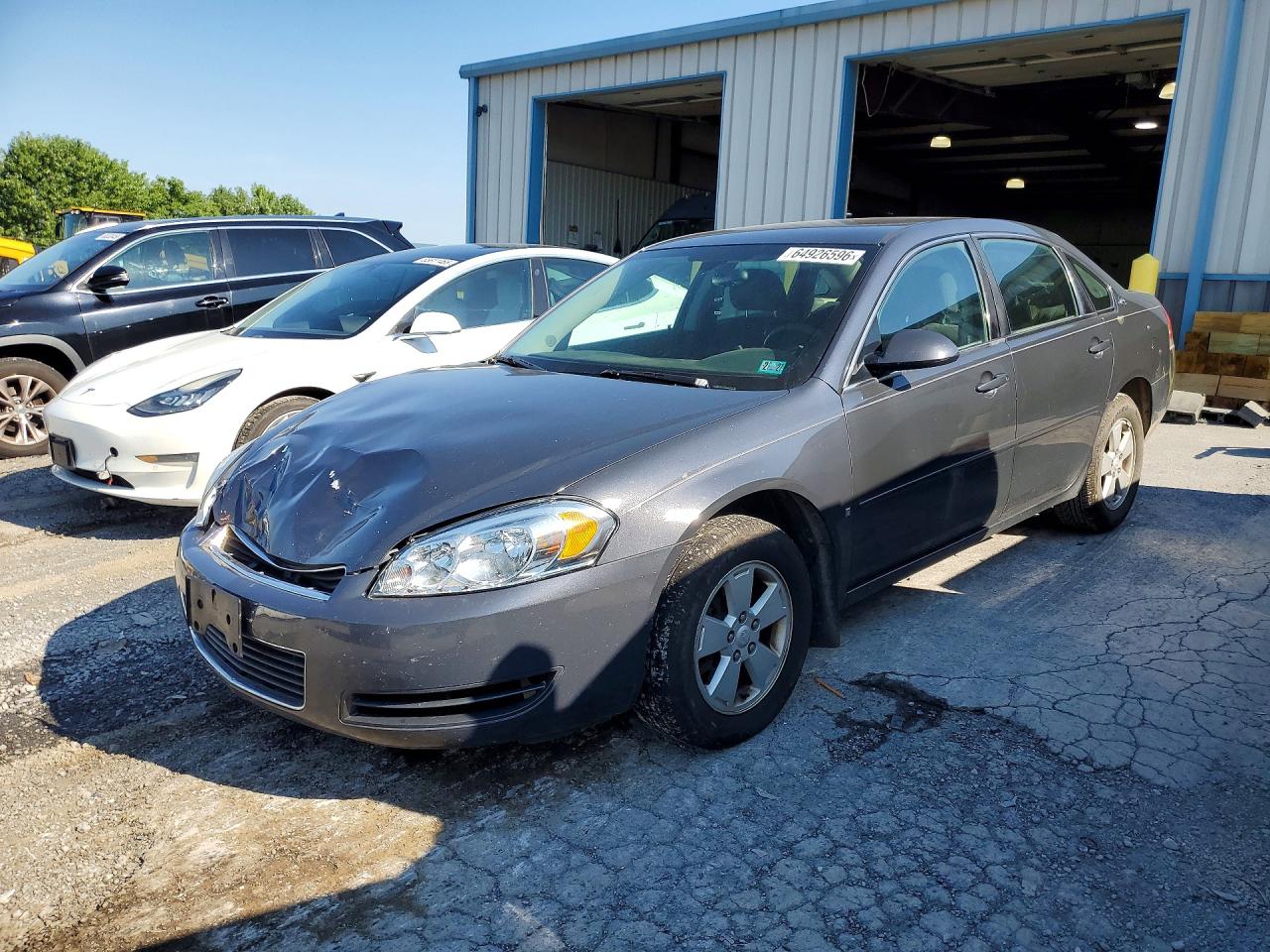 2008 Chevrolet Impala Lt Charcoal vin: 2G1WT55N589181366