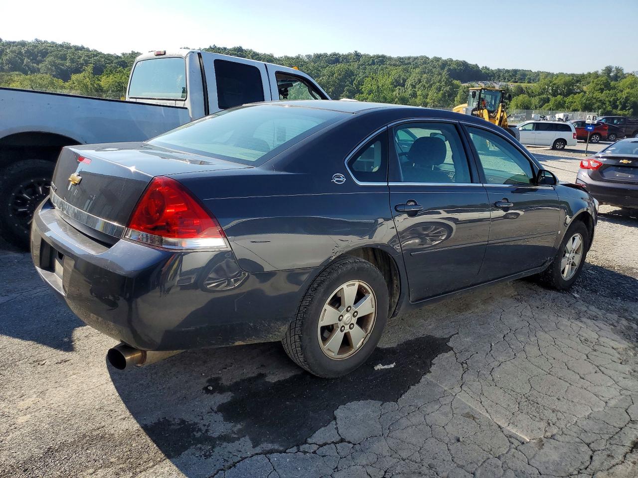2008 Chevrolet Impala Lt Charcoal vin: 2G1WT55N589181366