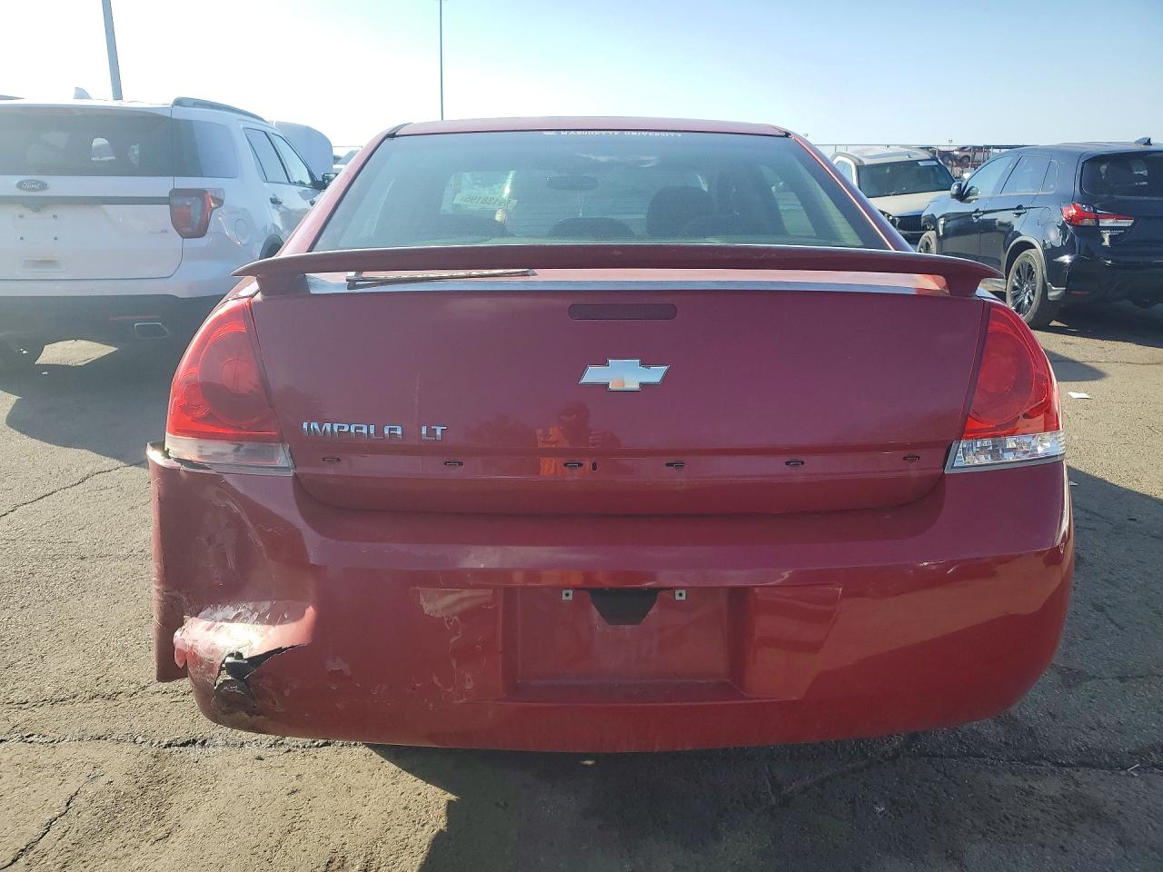 2007 Chevrolet Impala Lt Красный vin: 2G1WT55N779272217