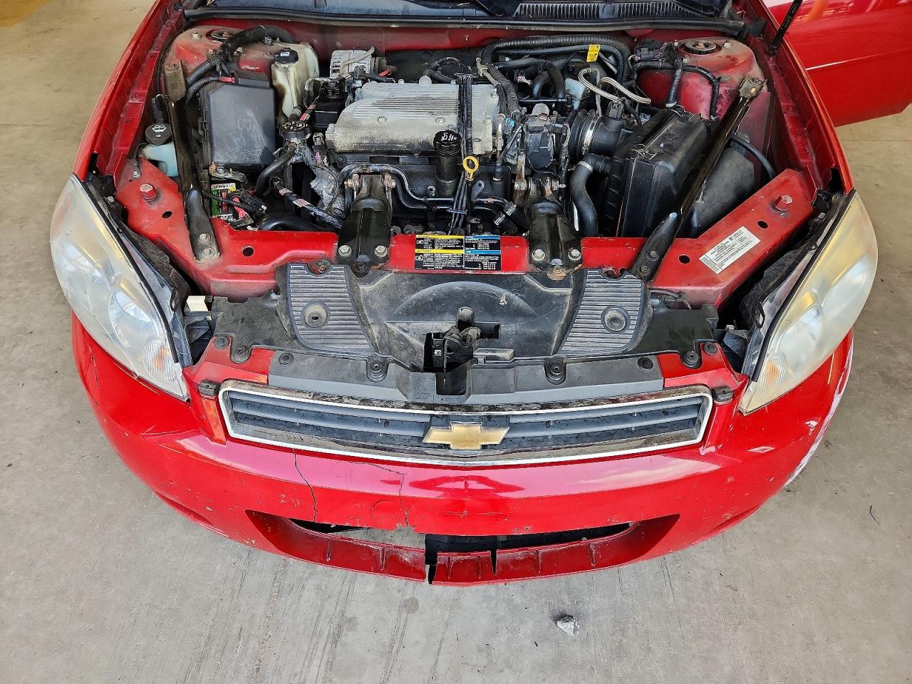 2007 Chevrolet Impala Lt Red vin: 2G1WT55N779340239