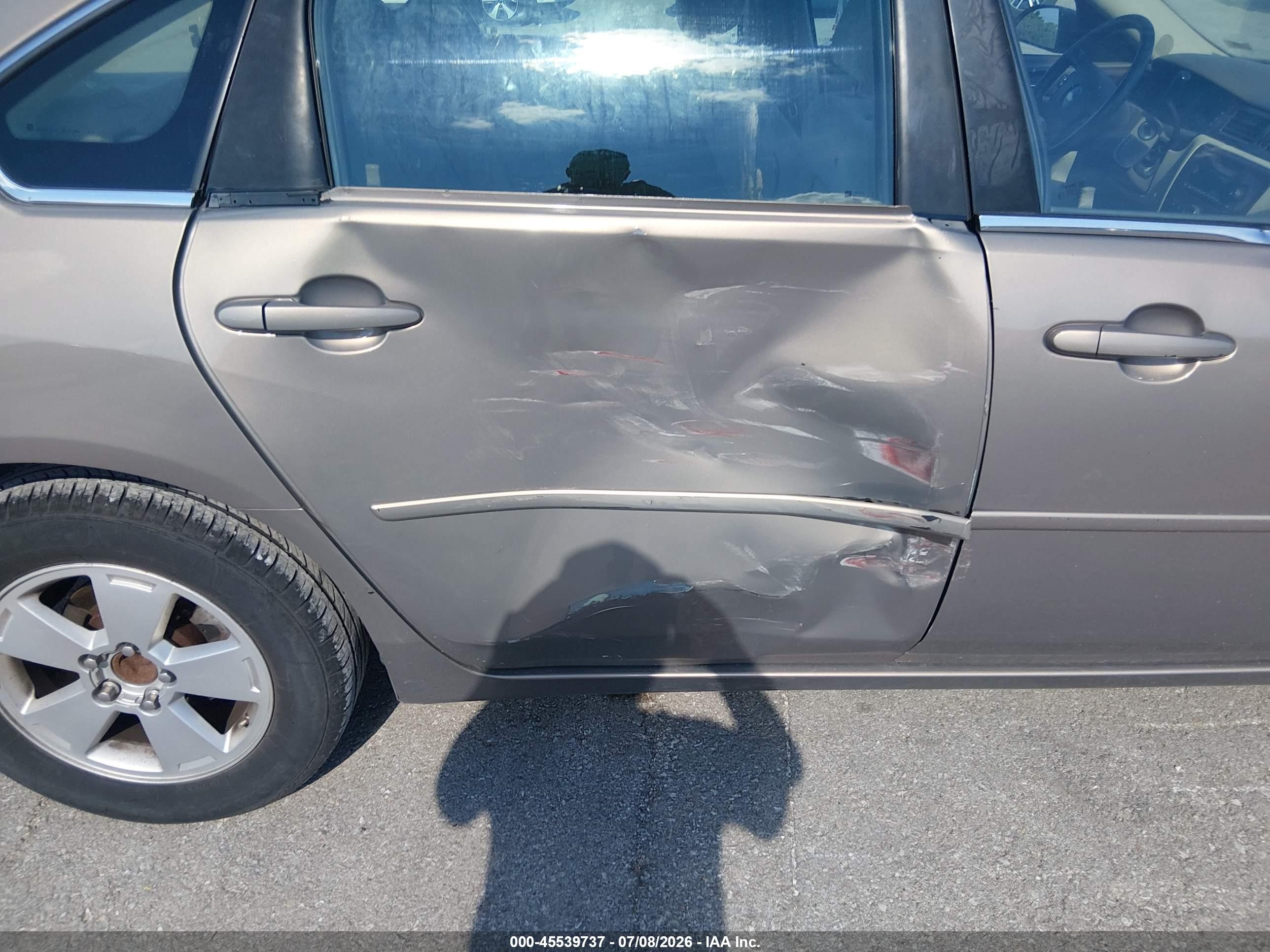 2007 Chevrolet Impala 3.5l Lt Золотой vin: 2G1WT55N879122164