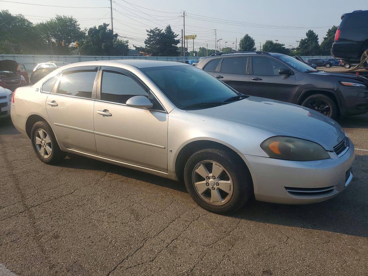 2007 Chevrolet Impala Lt Silver vin: 2G1WT55N879366381