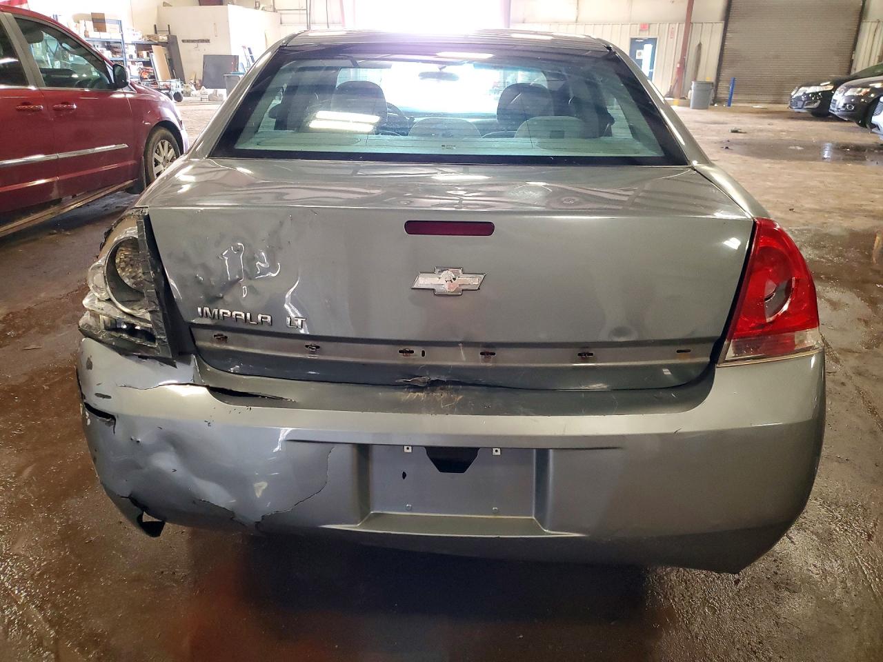 2008 Chevrolet Impala Lt Gray vin: 2G1WT55N881236293