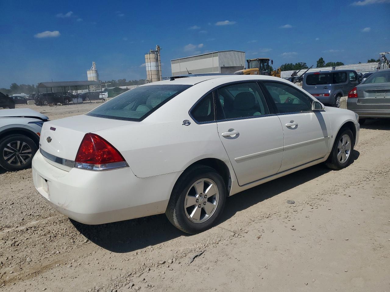 2007 Chevrolet Impala Lt White vin: 2G1WT55N979329520