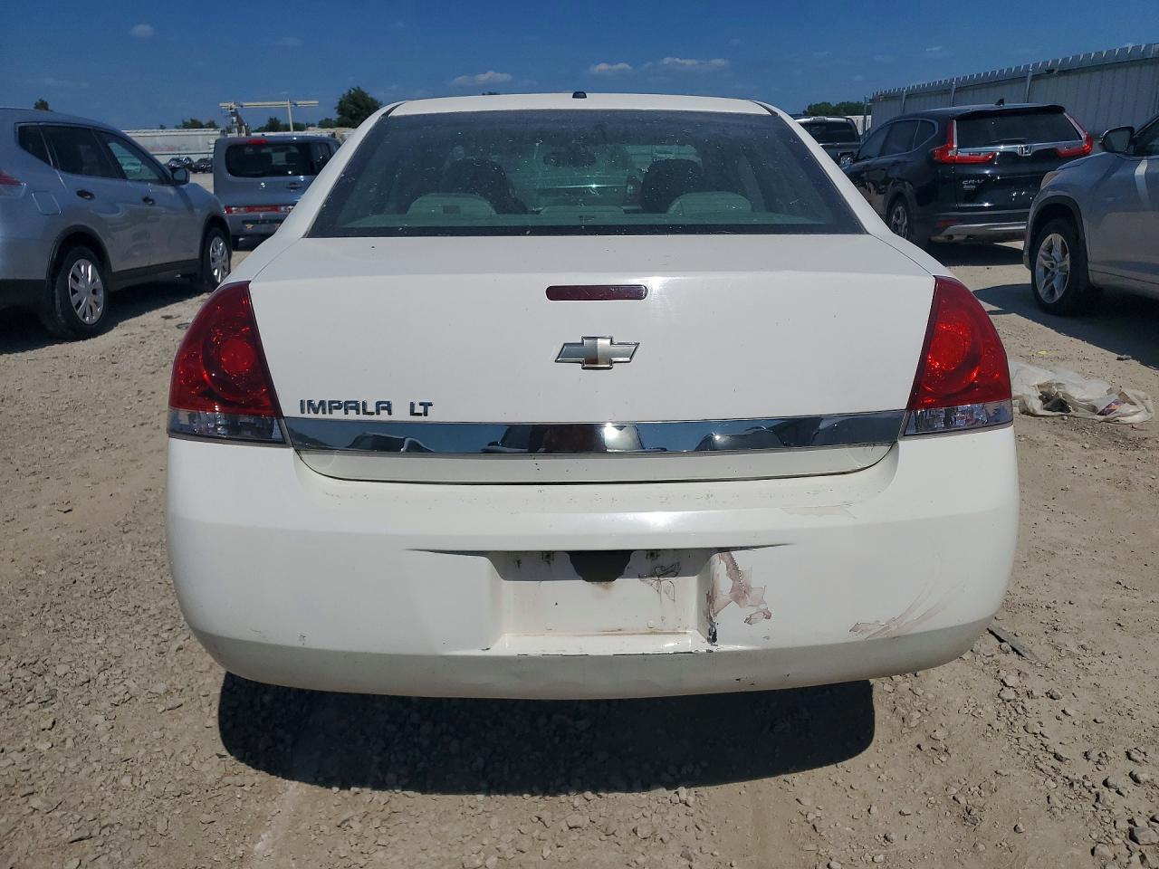 2007 Chevrolet Impala Lt White vin: 2G1WT55N979329520