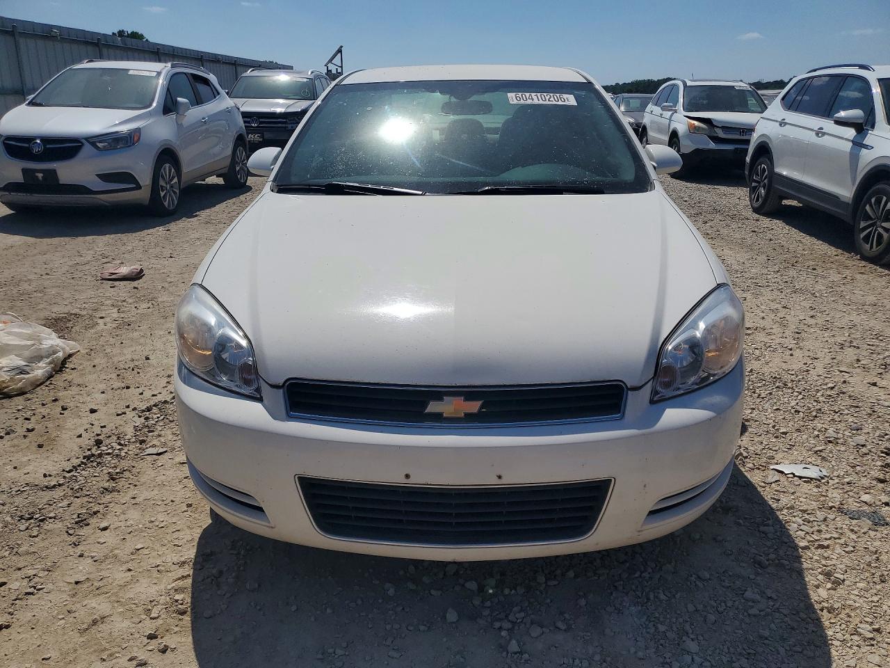 2007 Chevrolet Impala Lt White vin: 2G1WT55N979329520