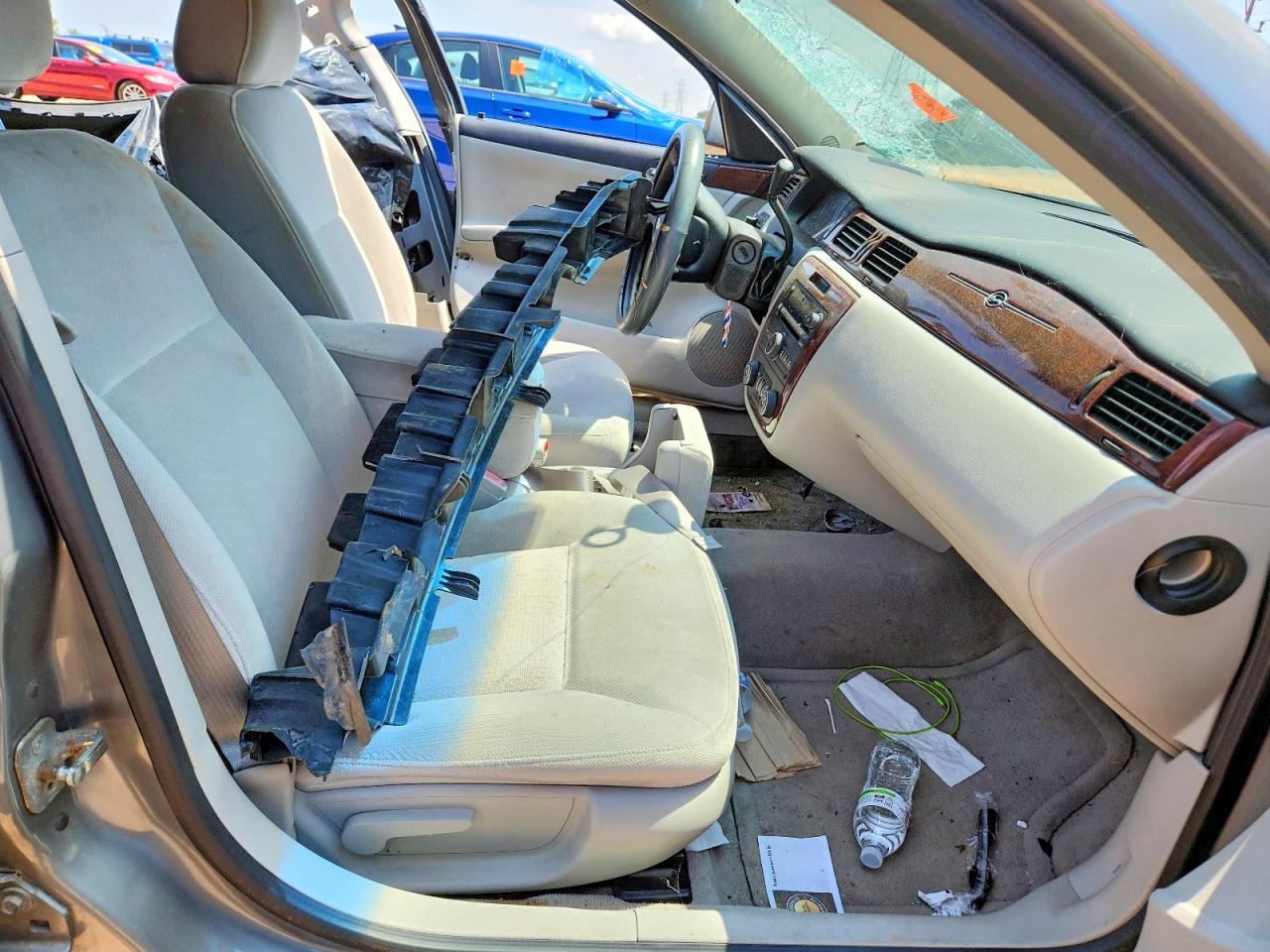 2008 Chevrolet Impala Lt Blue vin: 2G1WT55NX81296382