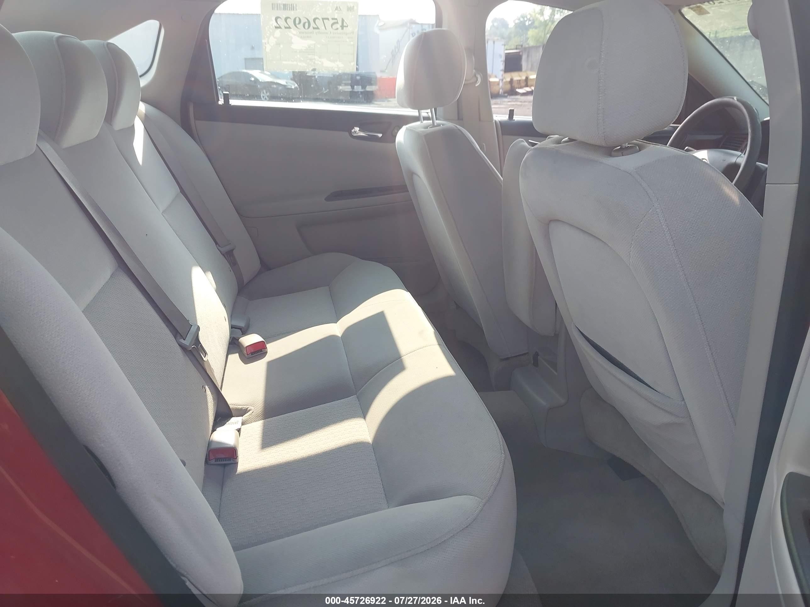 2008 Chevrolet Impala Lt Красный vin: 2G1WT55NX89132129
