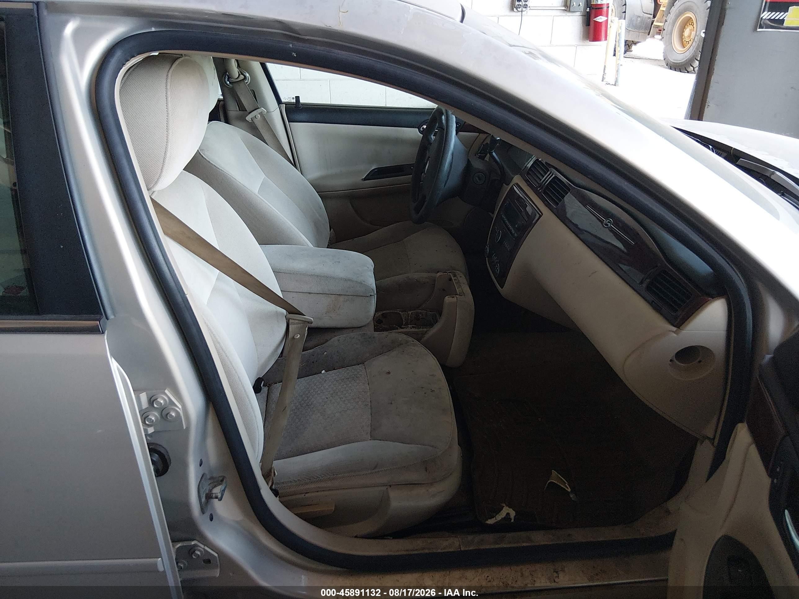 2009 Chevrolet Impala Lt Желто-коричневый vin: 2G1WT57K091101443