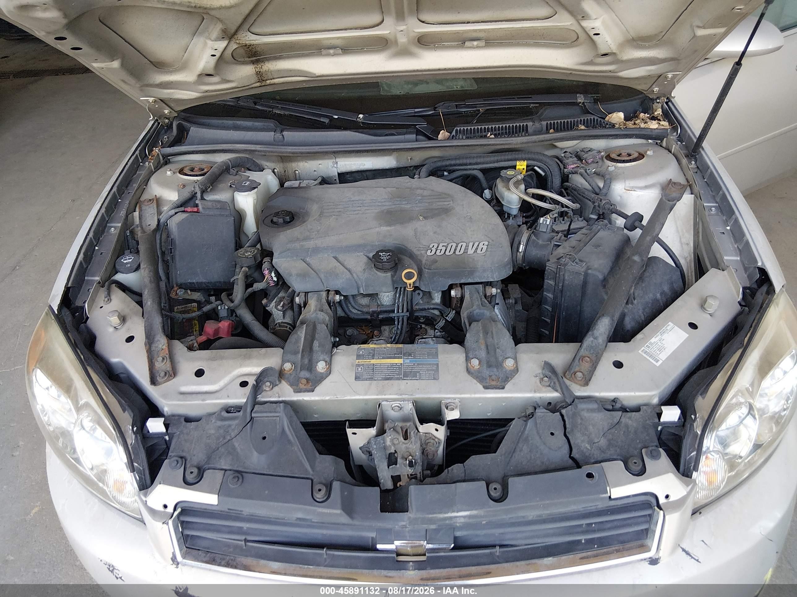 2009 Chevrolet Impala Lt Желто-коричневый vin: 2G1WT57K091101443