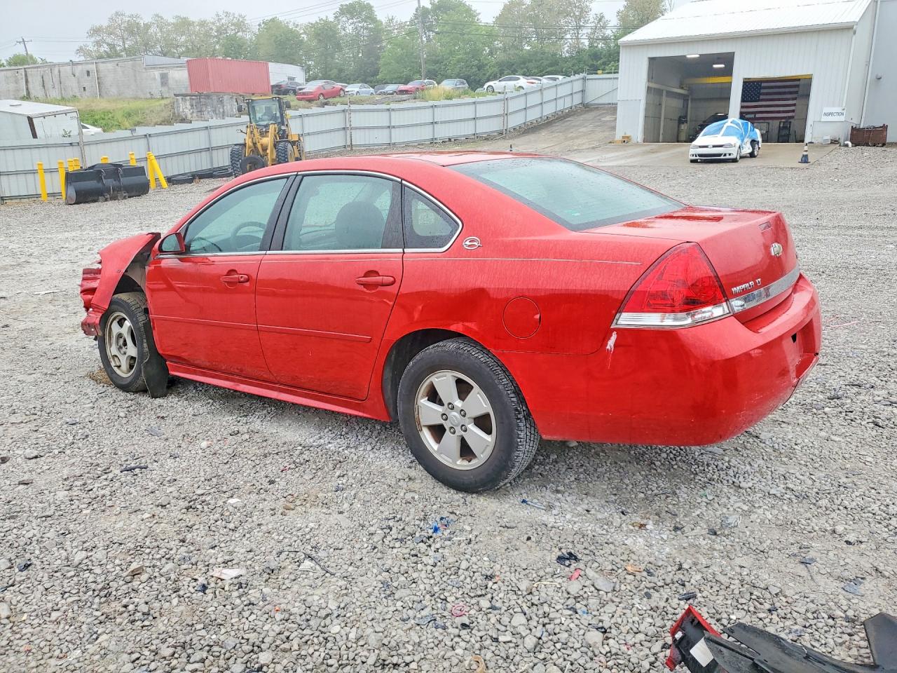 2009 Chevrolet Impala 1lt Red vin: 2G1WT57K091139240