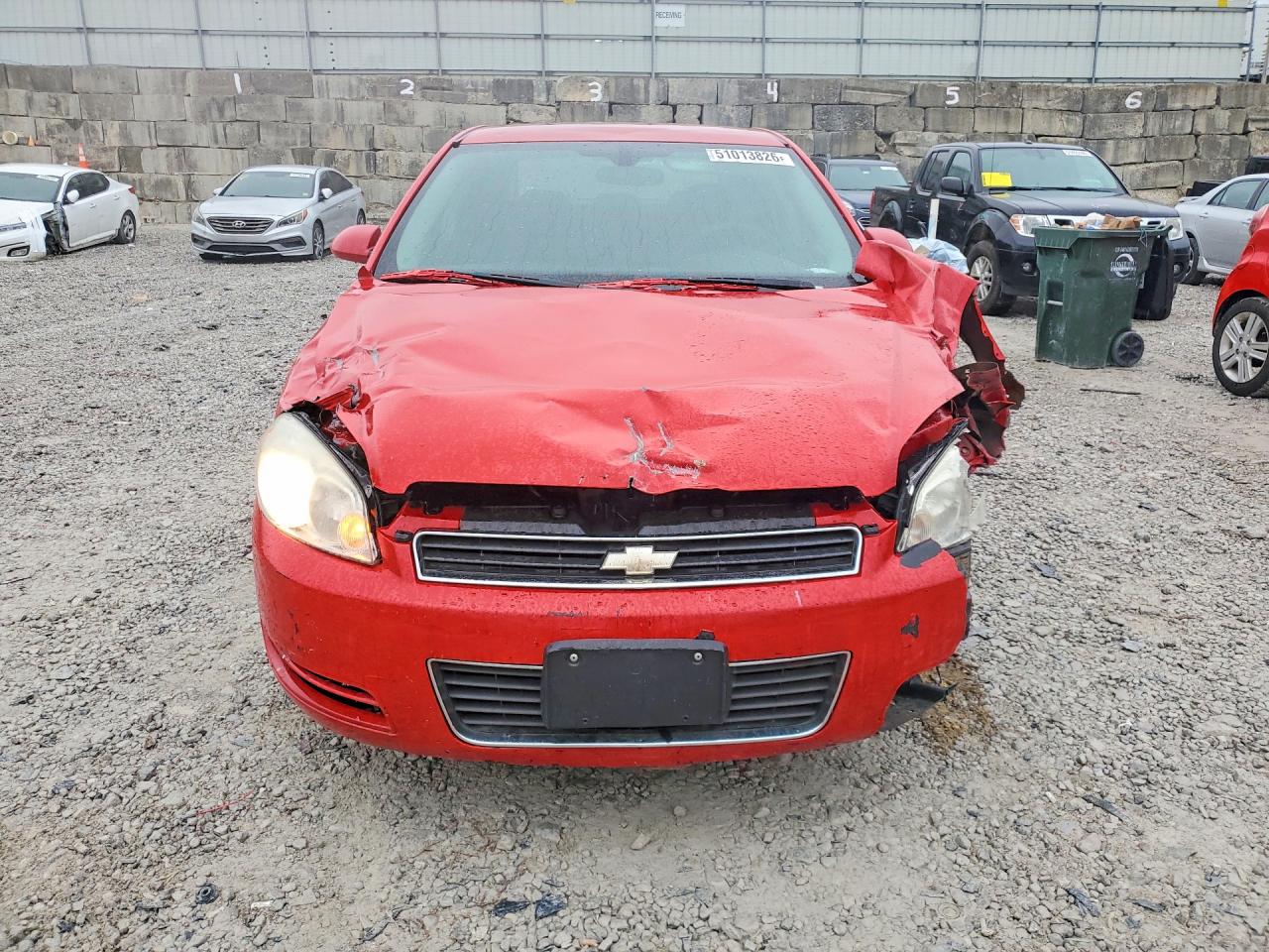 2009 Chevrolet Impala 1lt Red vin: 2G1WT57K091139240
