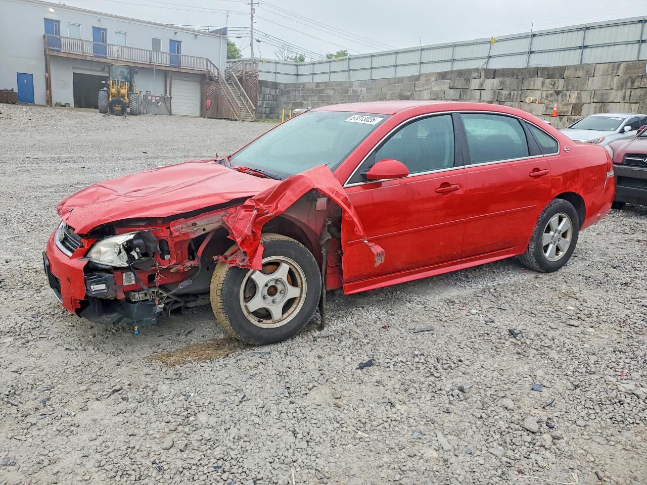2009 Chevrolet Impala 1lt Red vin: 2G1WT57K091139240