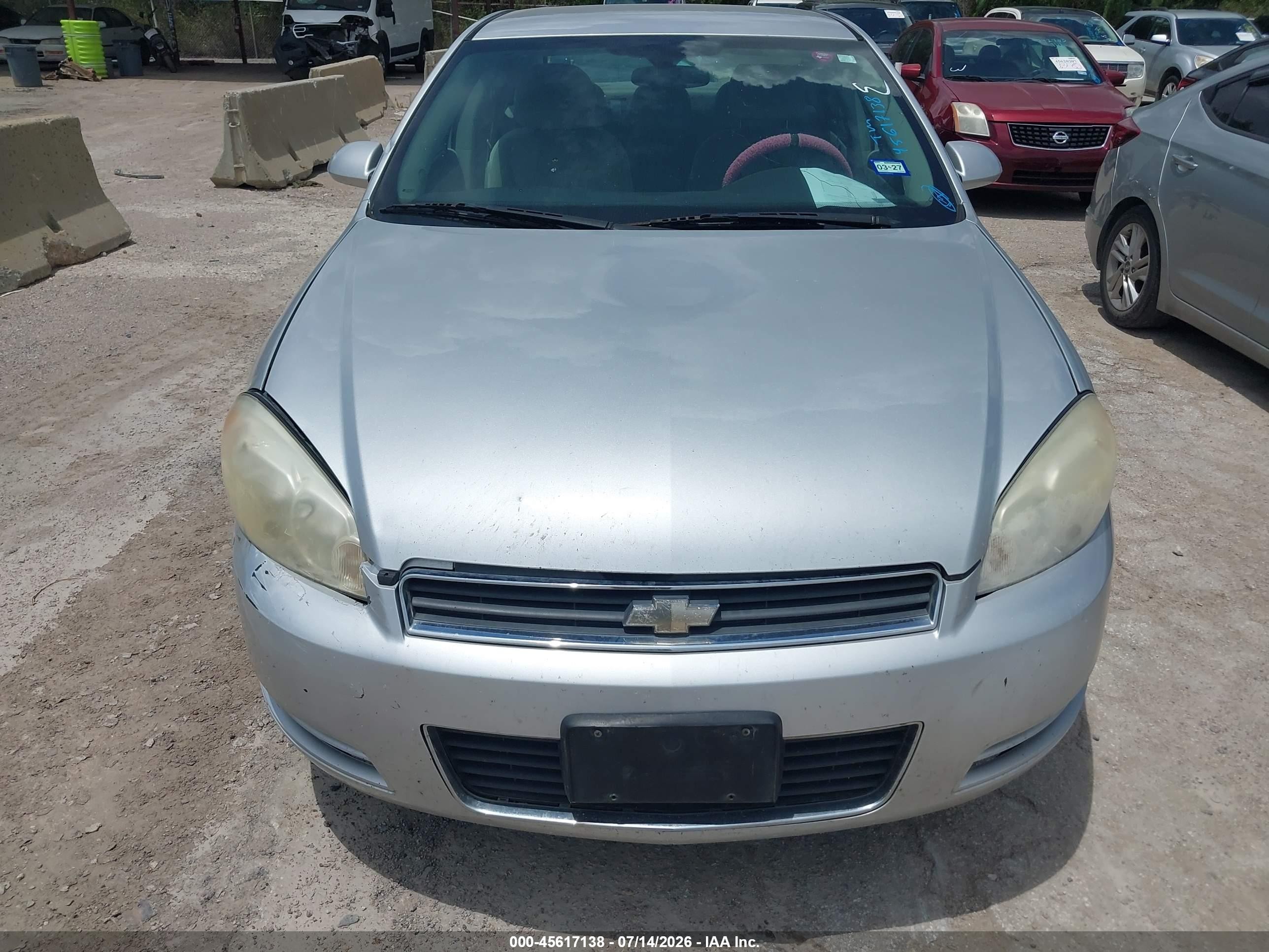 2009 Chevrolet Impala Lt Серый vin: 2G1WT57K091161996