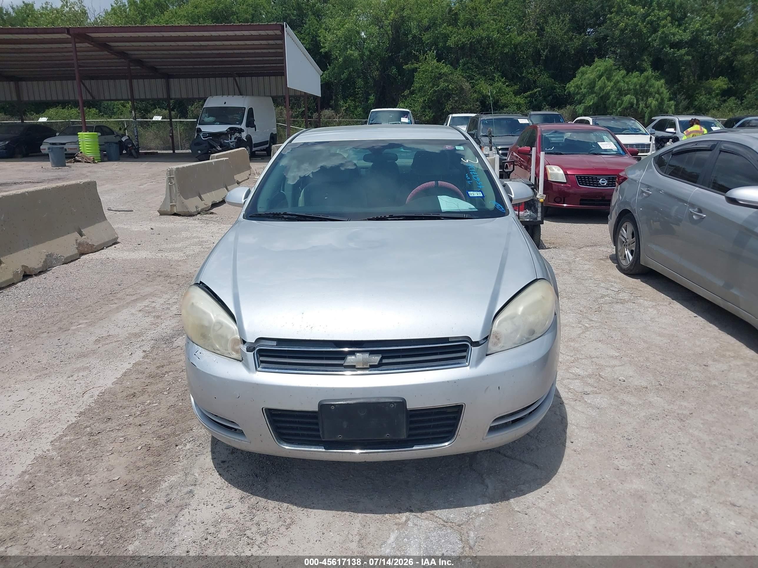 2009 Chevrolet Impala Lt Серый vin: 2G1WT57K091161996