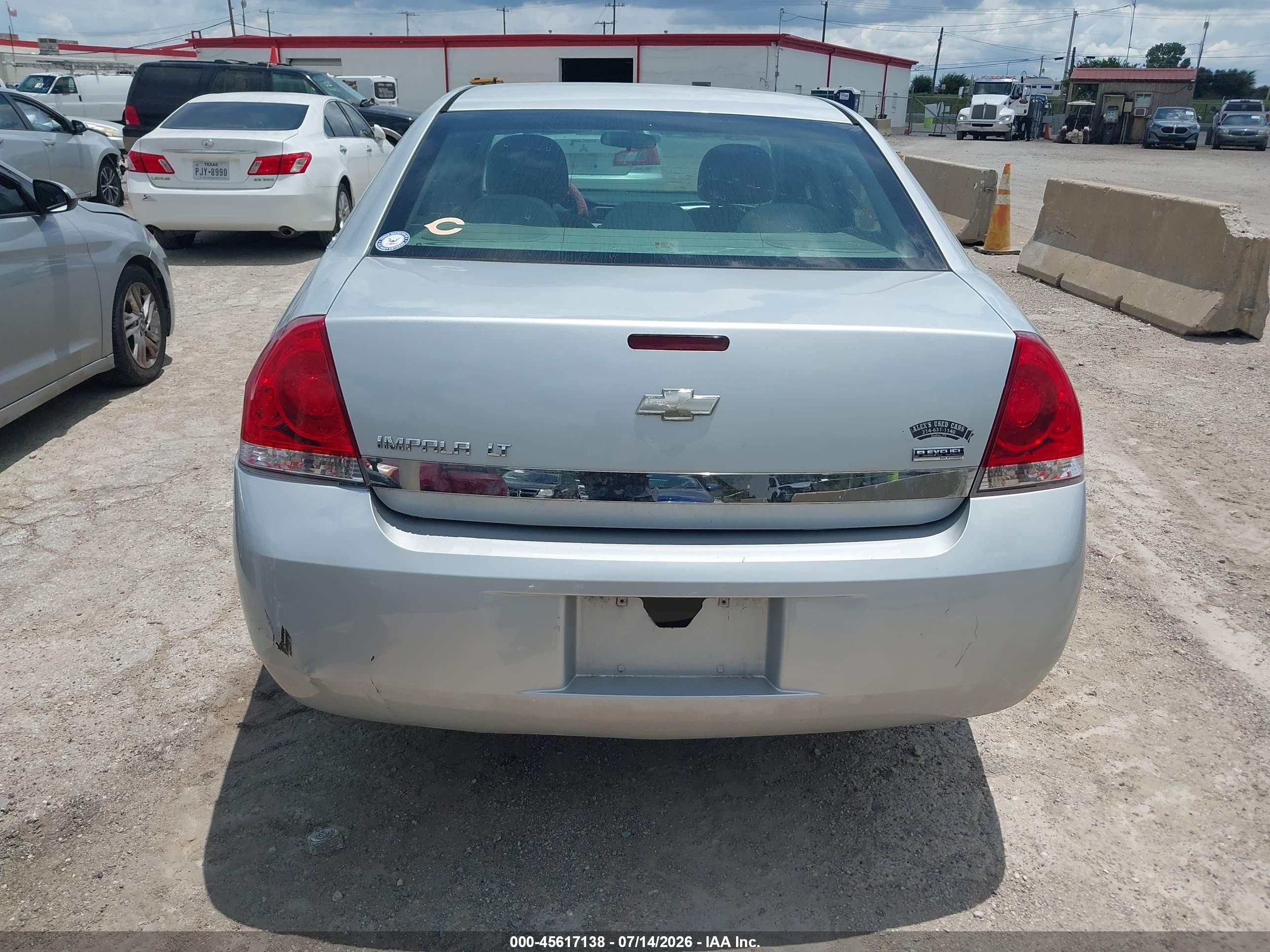 2009 Chevrolet Impala Lt Серый vin: 2G1WT57K091161996