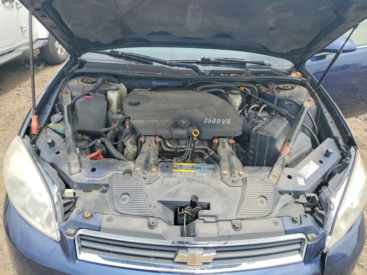 2009 Chevrolet Impala 1lt Blue vin: 2G1WT57K091187188