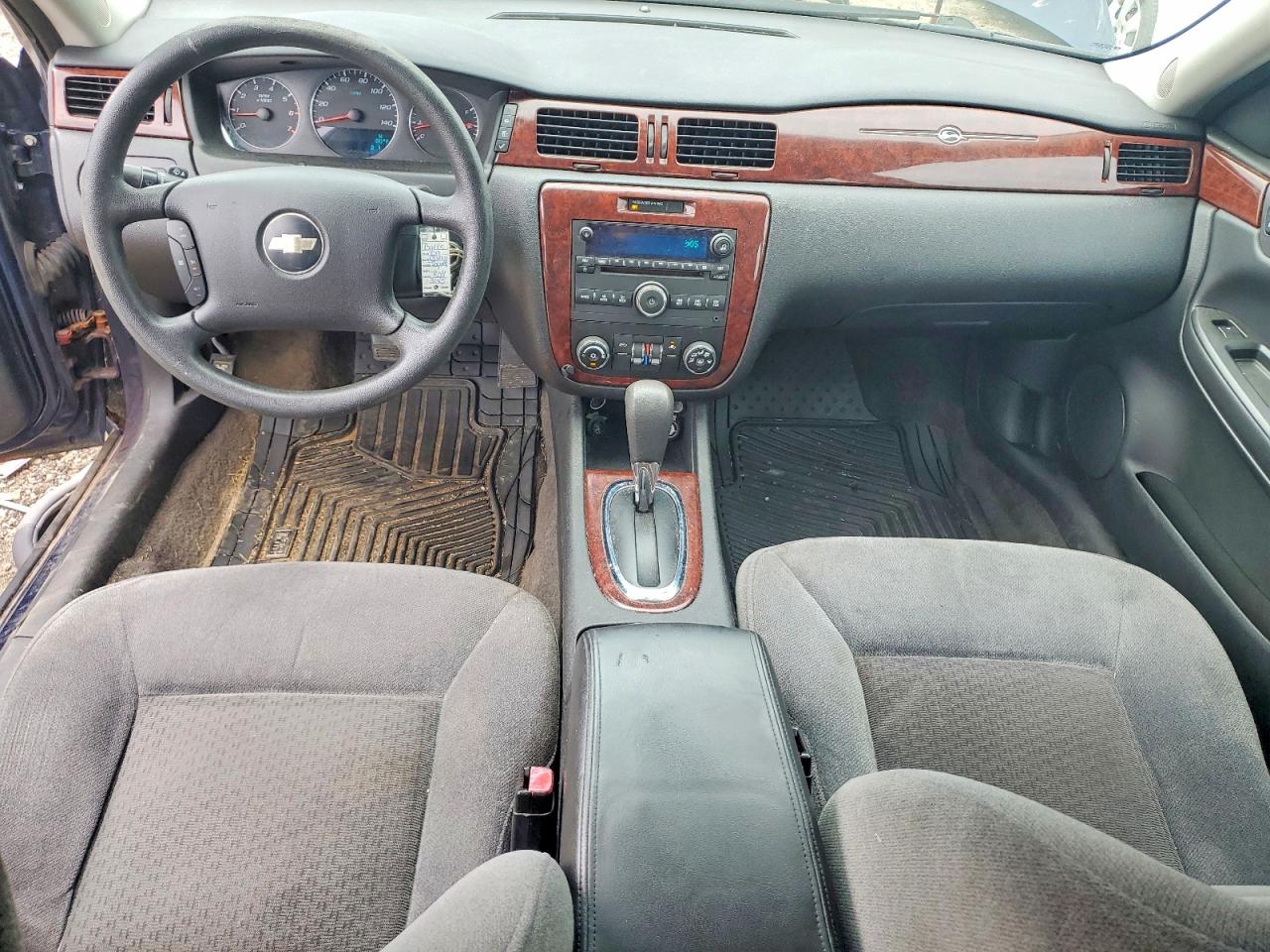 2009 Chevrolet Impala 1lt Blue vin: 2G1WT57K091187188