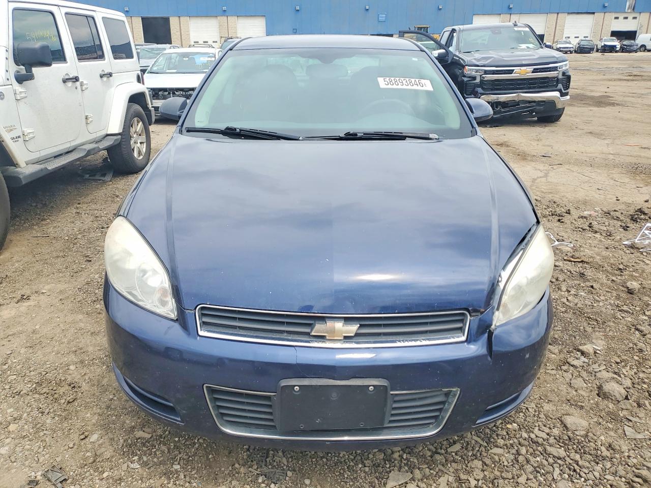 2009 Chevrolet Impala 1lt Blue vin: 2G1WT57K091187188