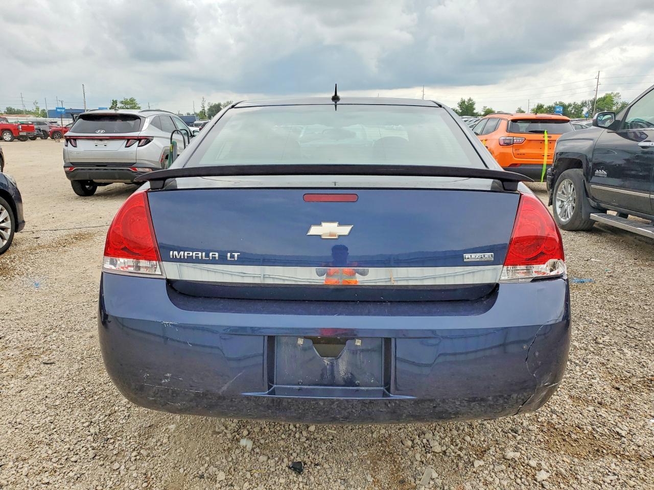 2009 Chevrolet Impala 1lt Blue vin: 2G1WT57K091228306
