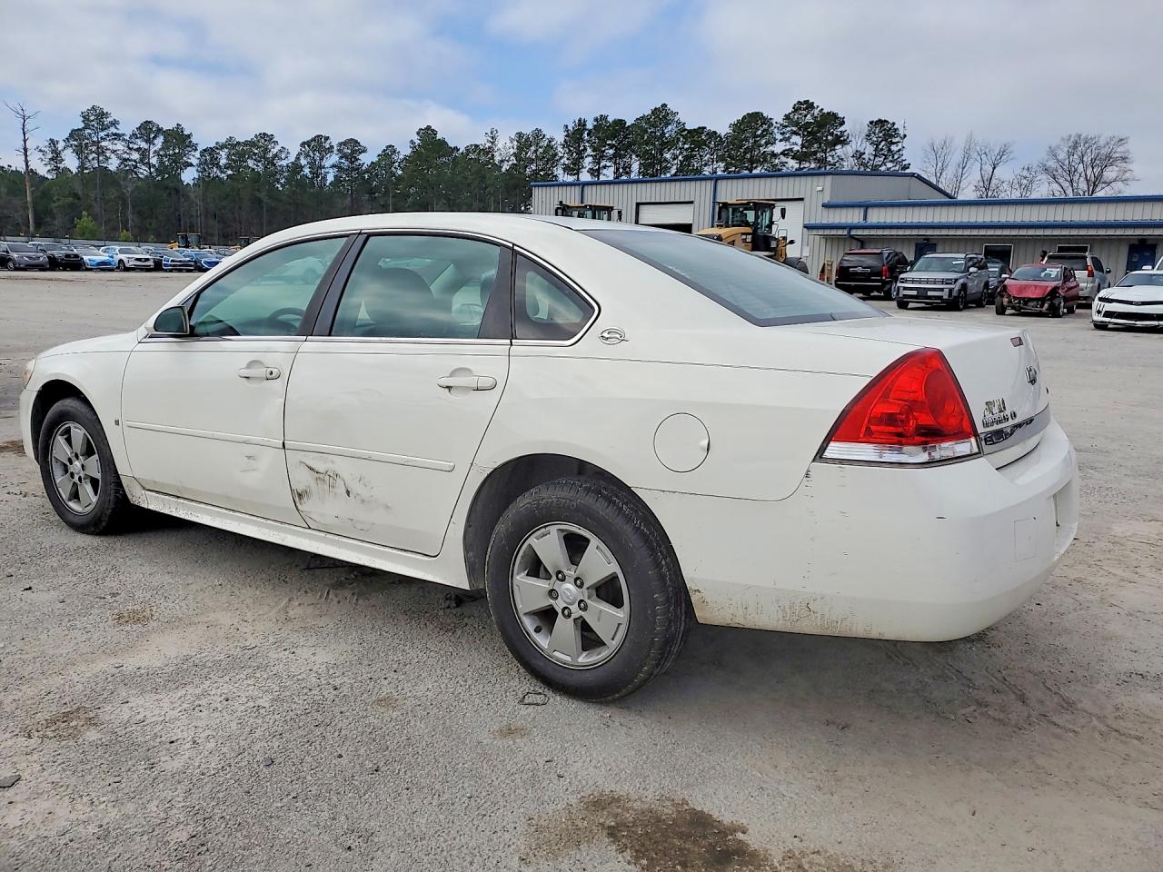2009 Chevrolet Impala 1lt White vin: 2G1WT57K191116503