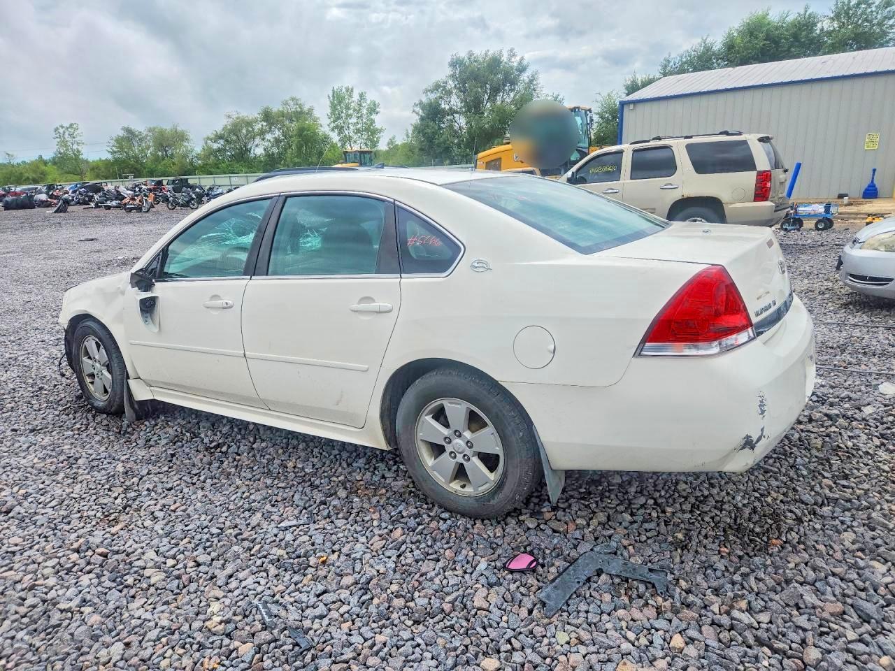 2009 Chevrolet Impala 1lt Белый vin: 2G1WT57K191119272