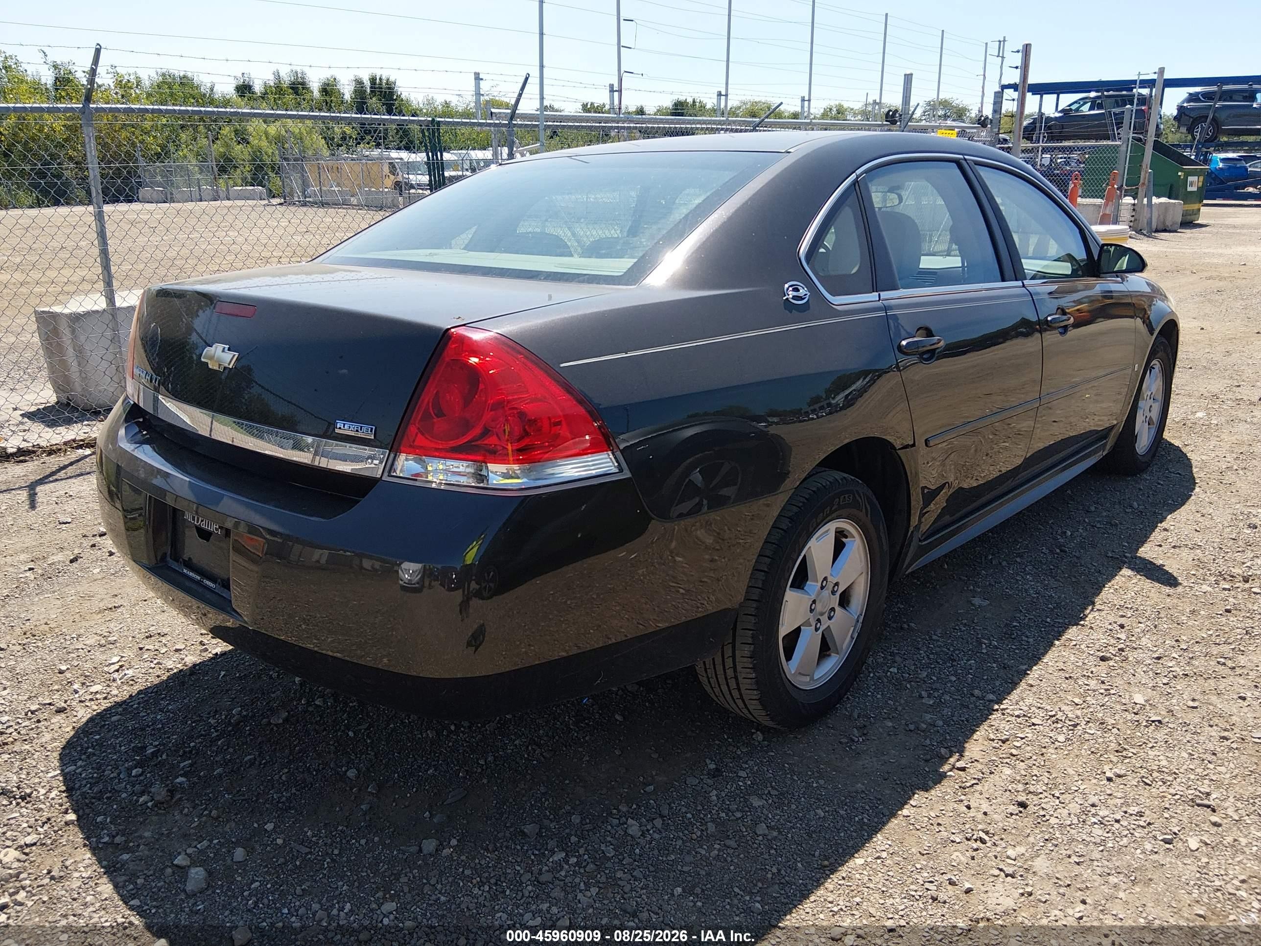 2009 Chevrolet Impala Lt Brown vin: 2G1WT57K191154734
