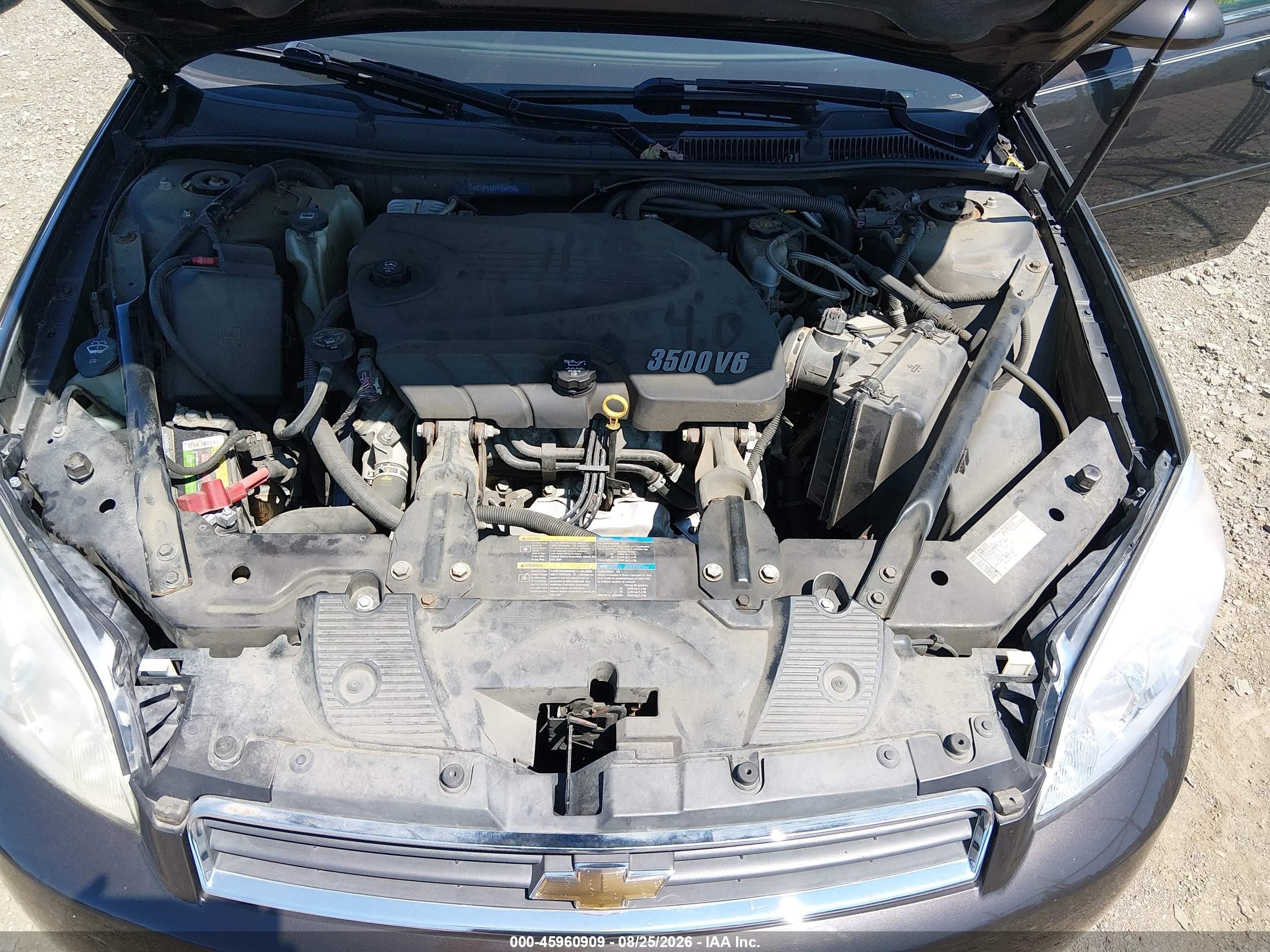 2009 Chevrolet Impala Lt Brown vin: 2G1WT57K191154734