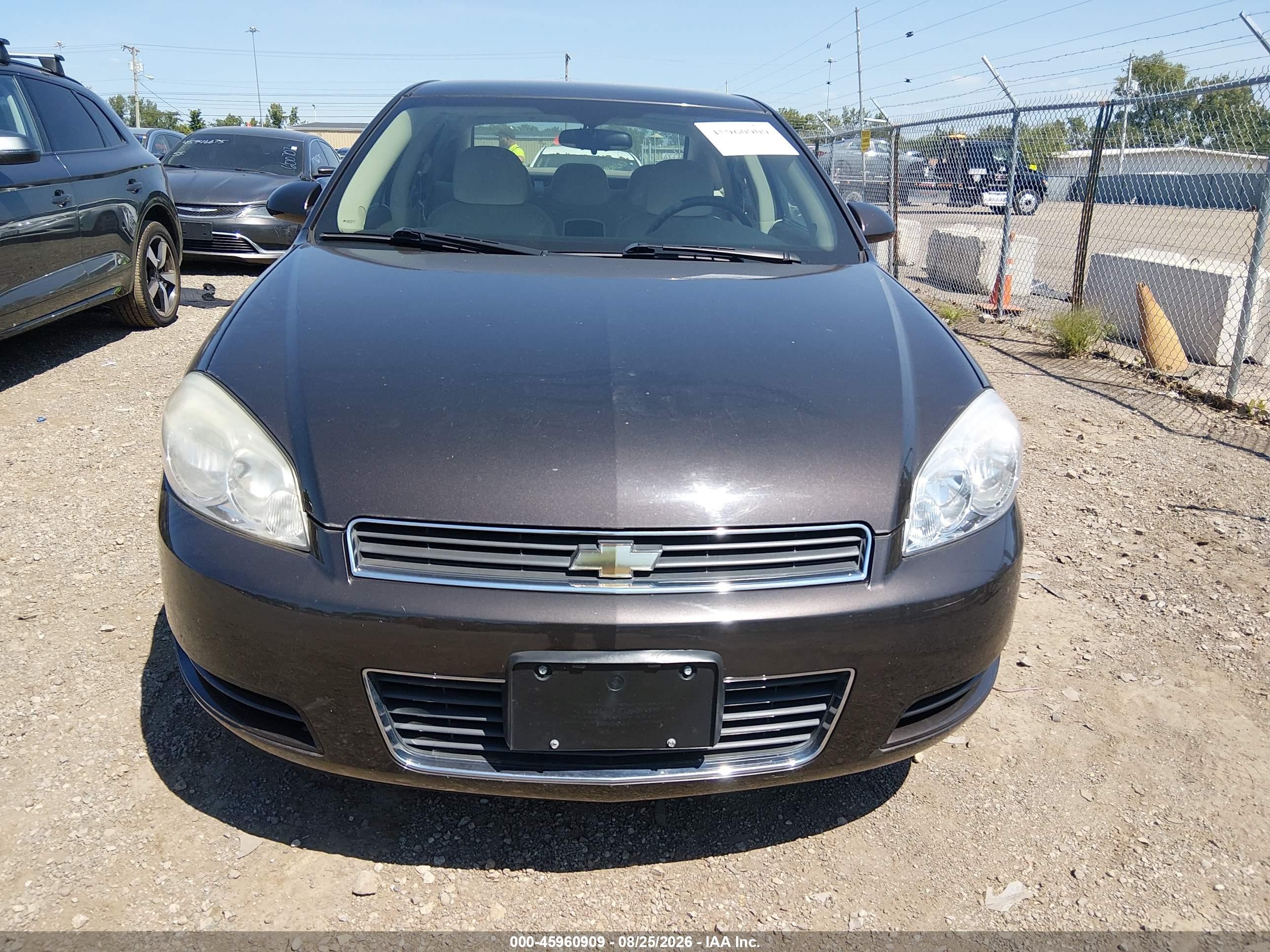 2009 Chevrolet Impala Lt Brown vin: 2G1WT57K191154734