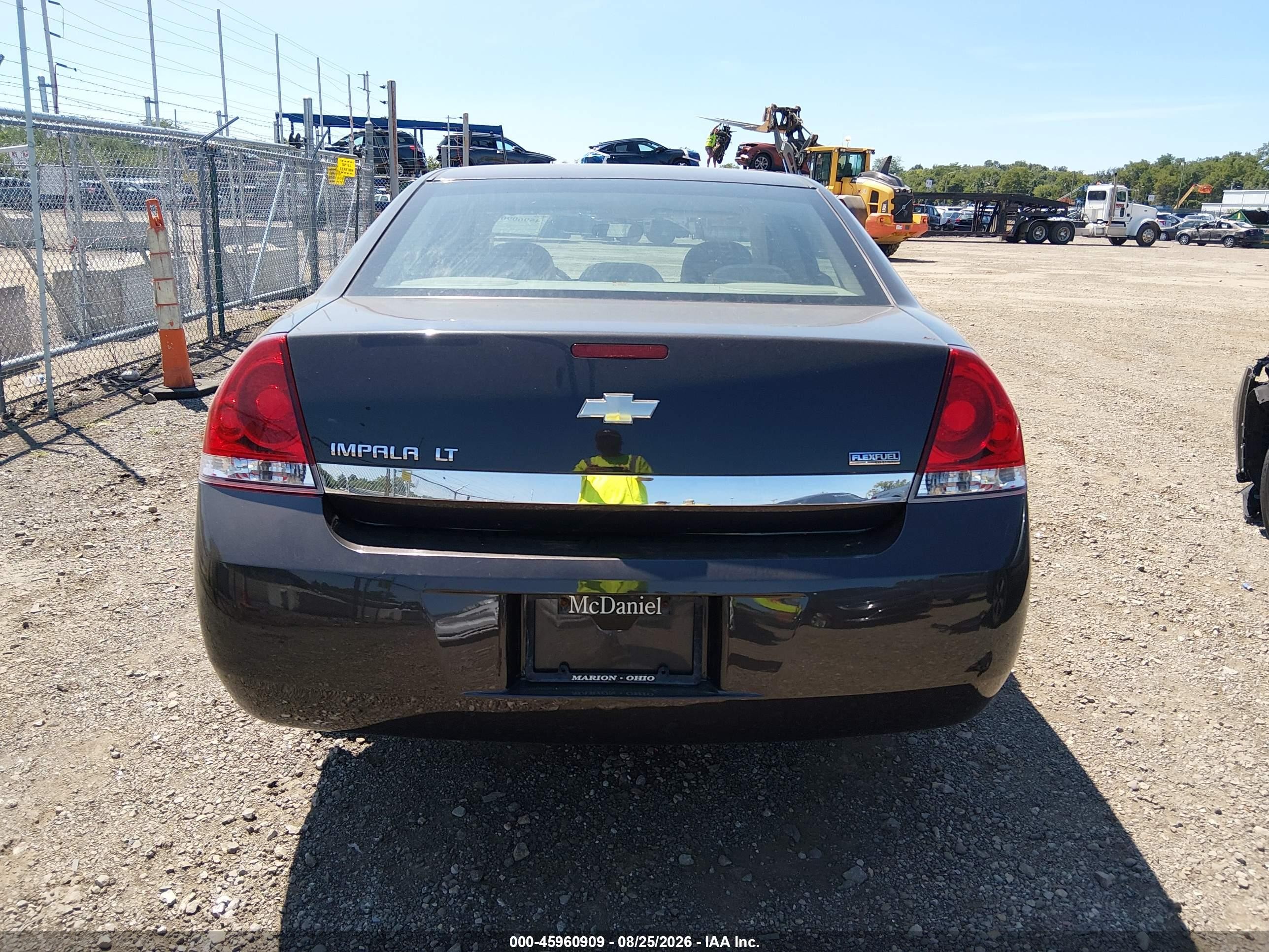 2009 Chevrolet Impala Lt Brown vin: 2G1WT57K191154734