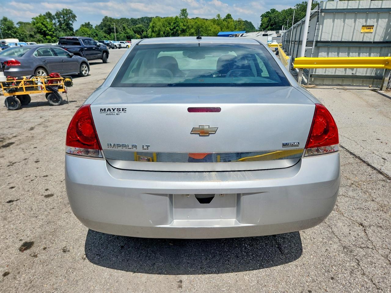 2009 Chevrolet Impala 1lt Серебряный vin: 2G1WT57K191169962