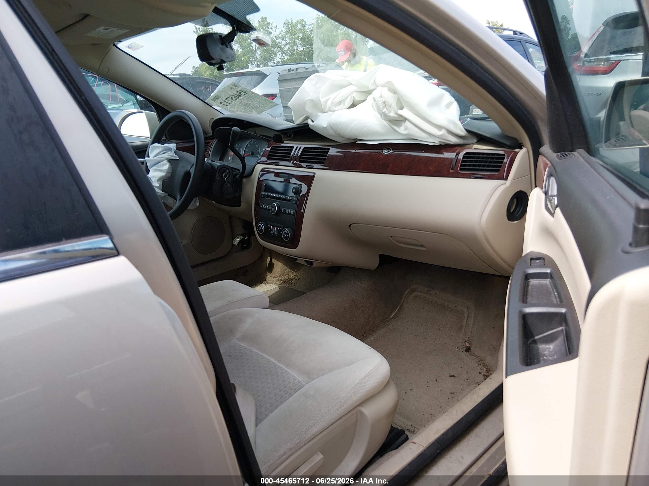 2009 Chevrolet Impala Lt Gold vin: 2G1WT57K191182792