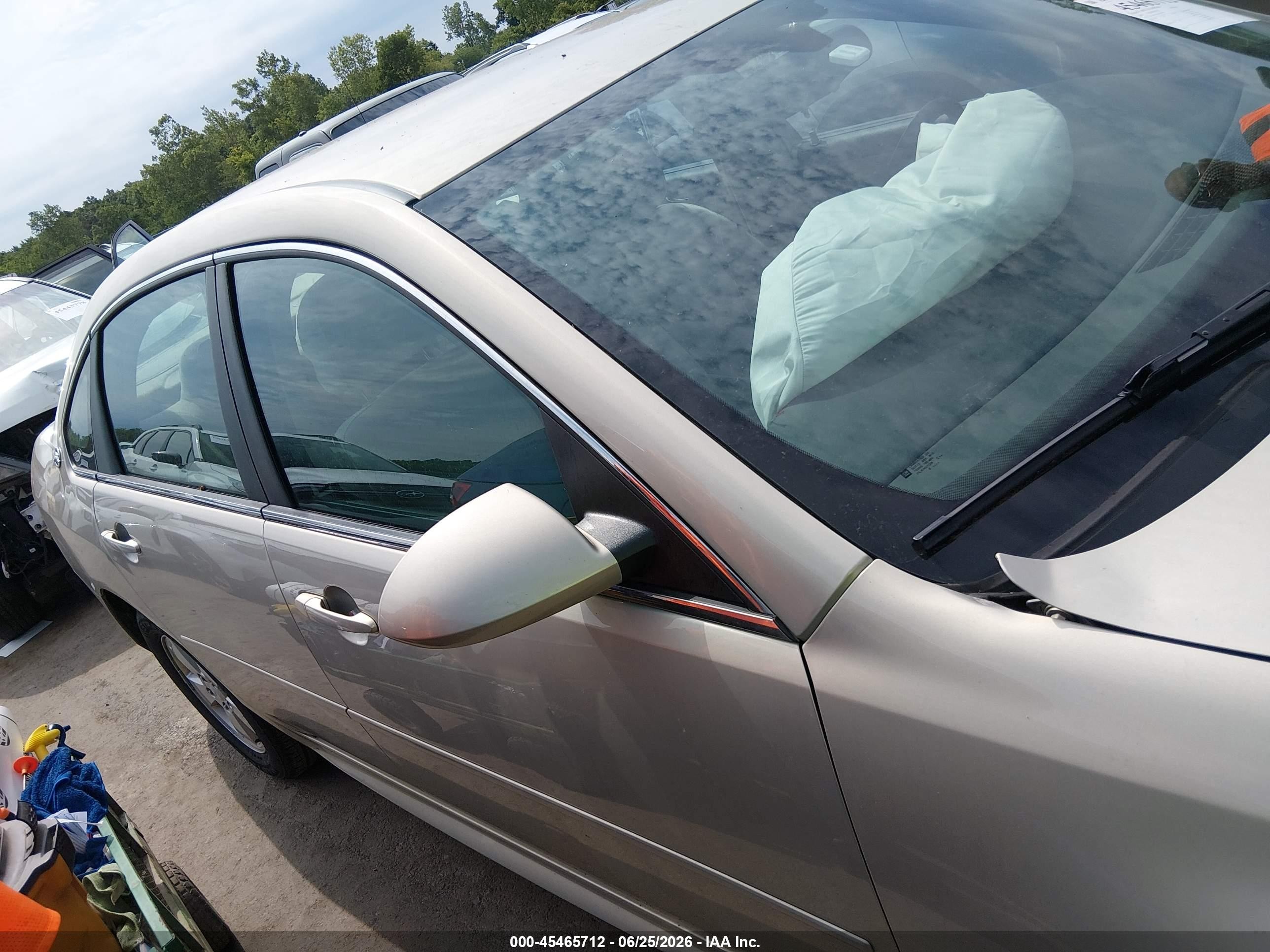 2009 Chevrolet Impala Lt Gold vin: 2G1WT57K191182792