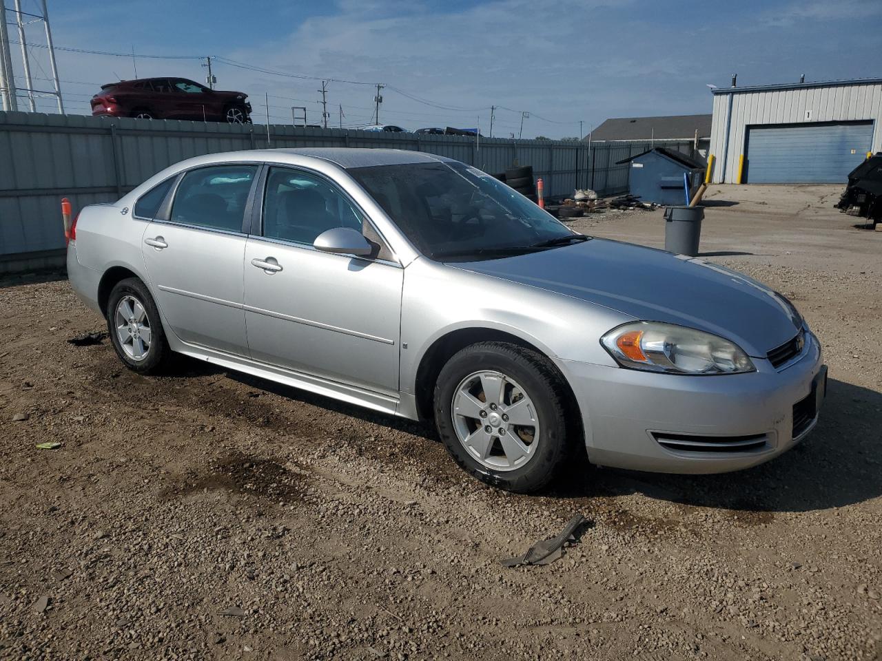2009 Chevrolet Impala 1lt Silver vin: 2G1WT57K191267132